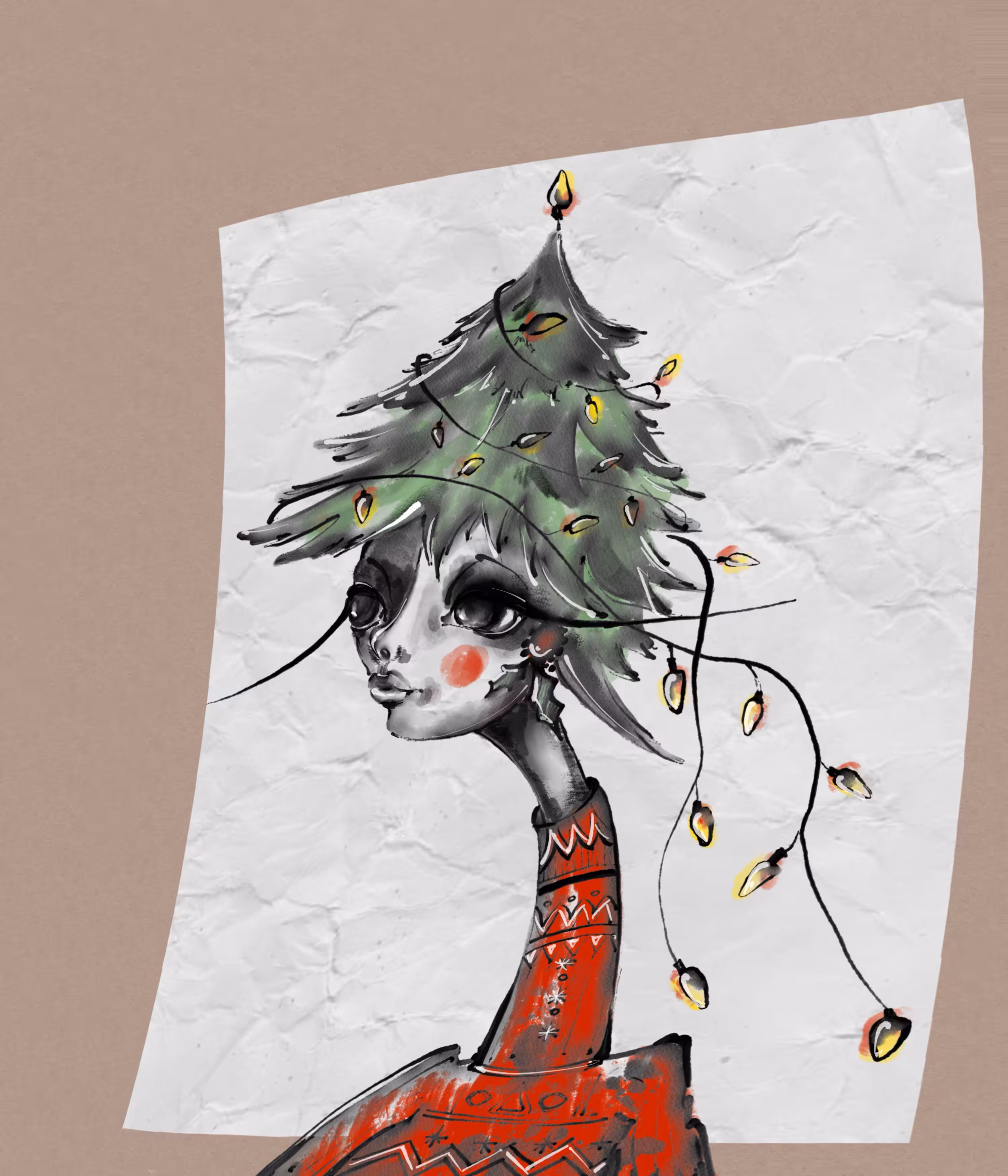 Christmas head