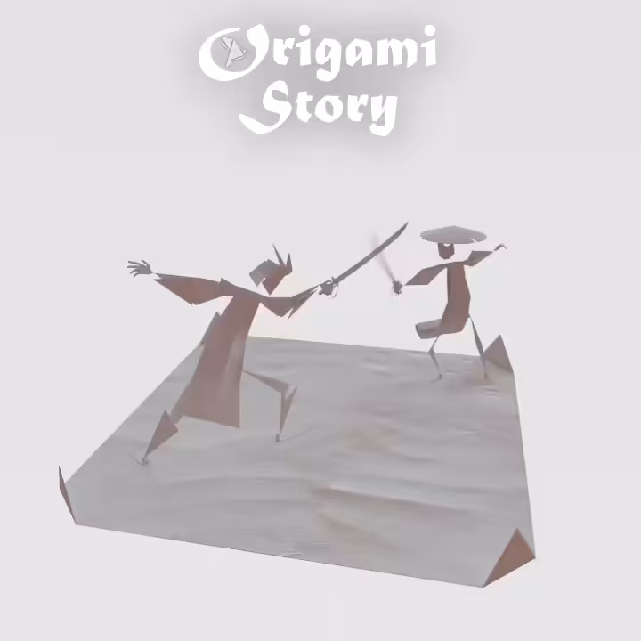 Origami Story - the Duel fighters