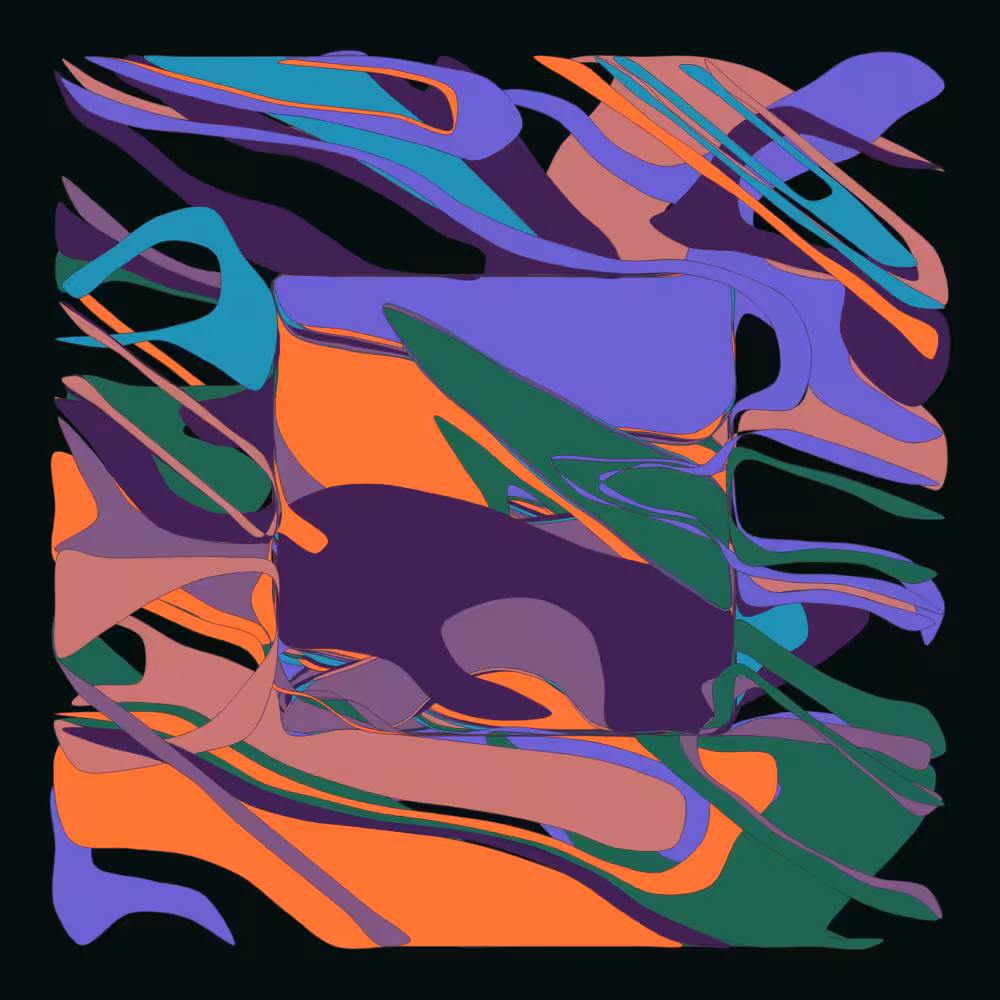Geometric colorful shapes 3 #88