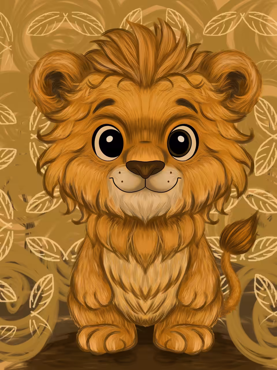Lion cub