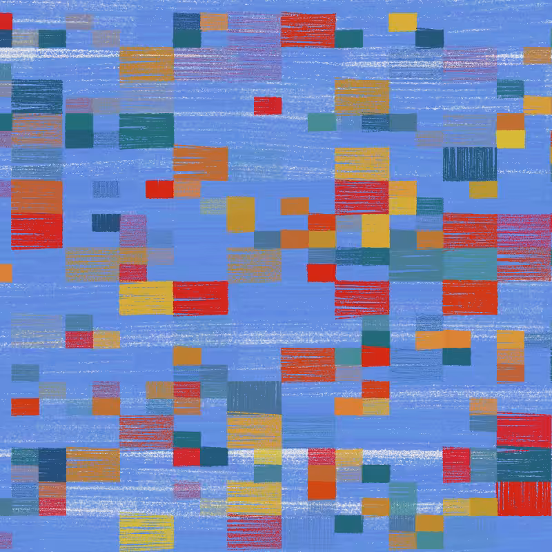 Composition #3 Patchwork Quilt #111