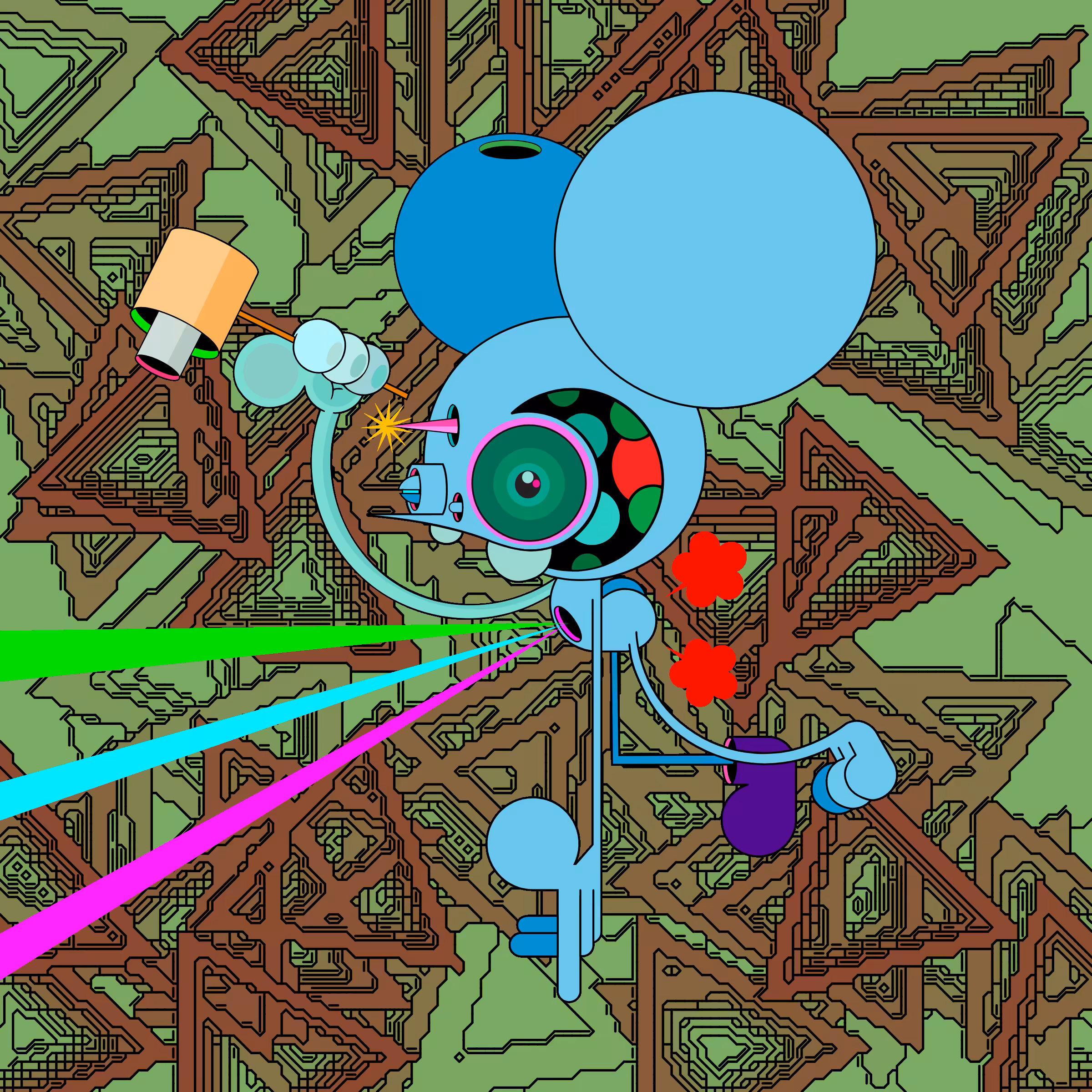 Neogen Space Monkeys #3083