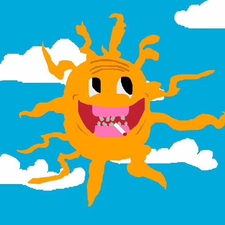 The sun