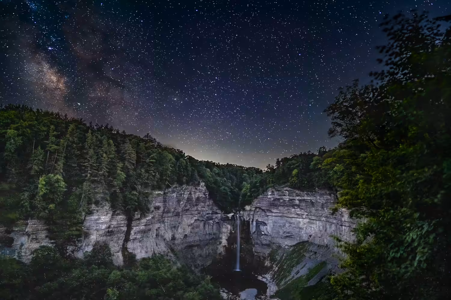 Taughannock Falls Starscape