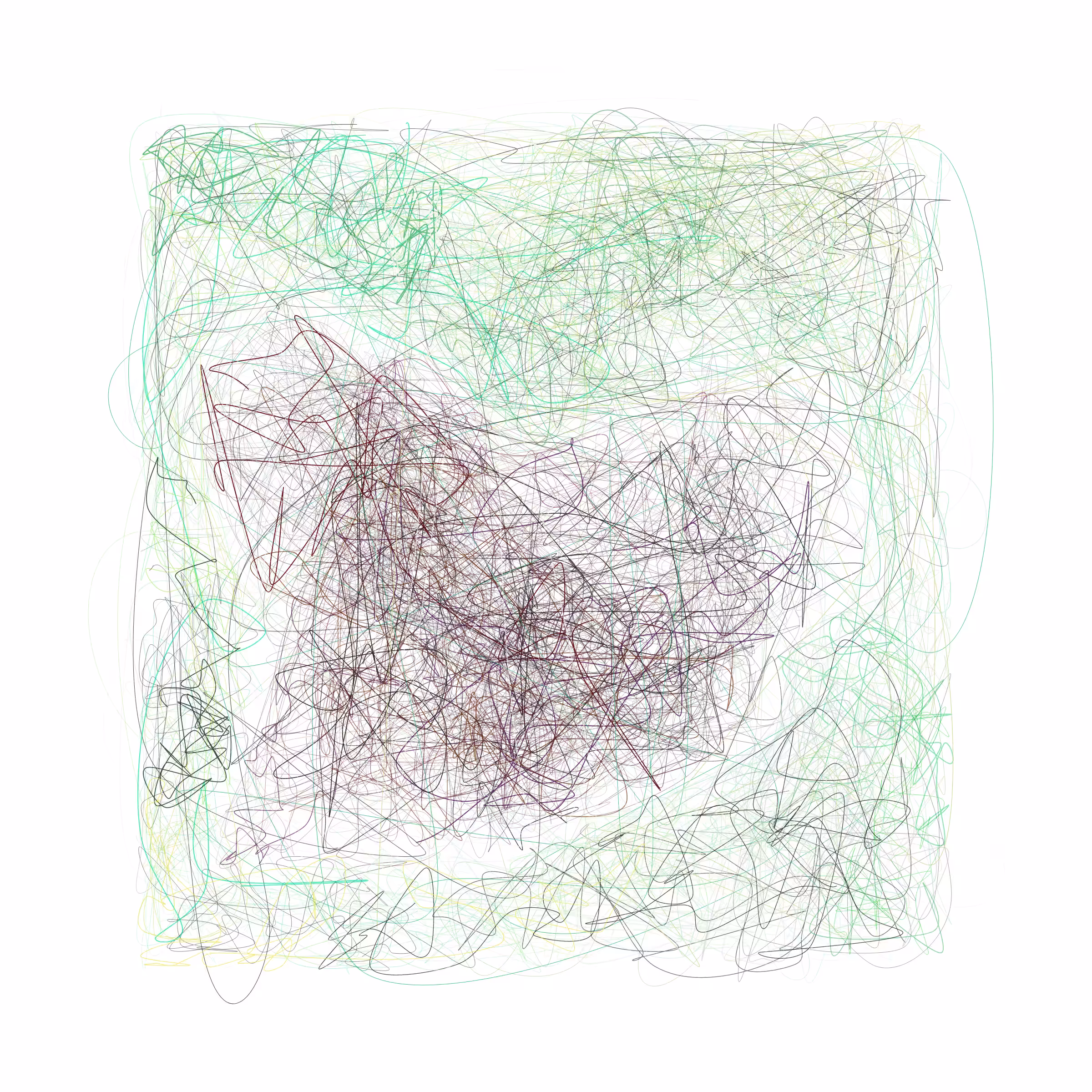 Scribbled Boundaries #135