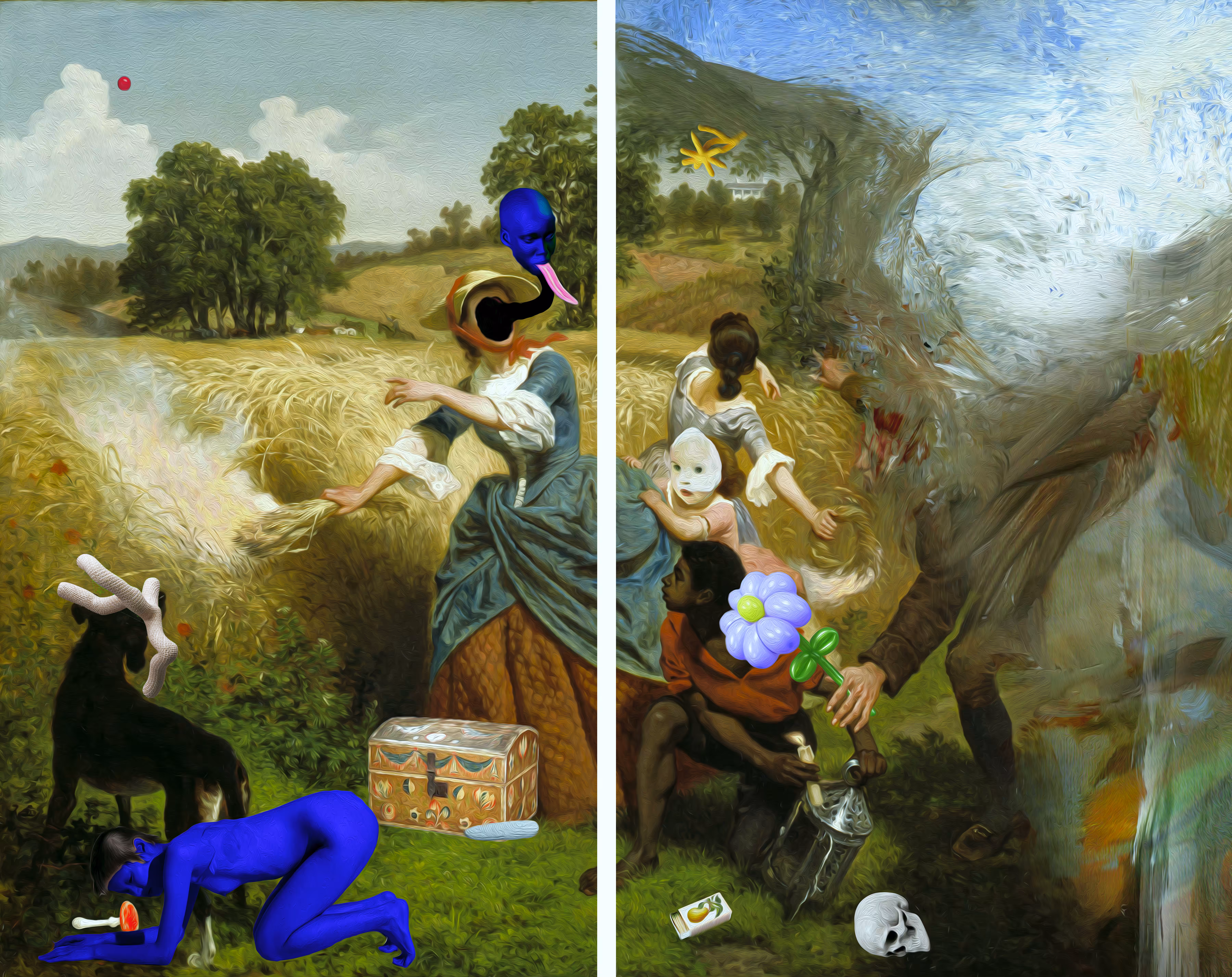 diptych "arsonists"