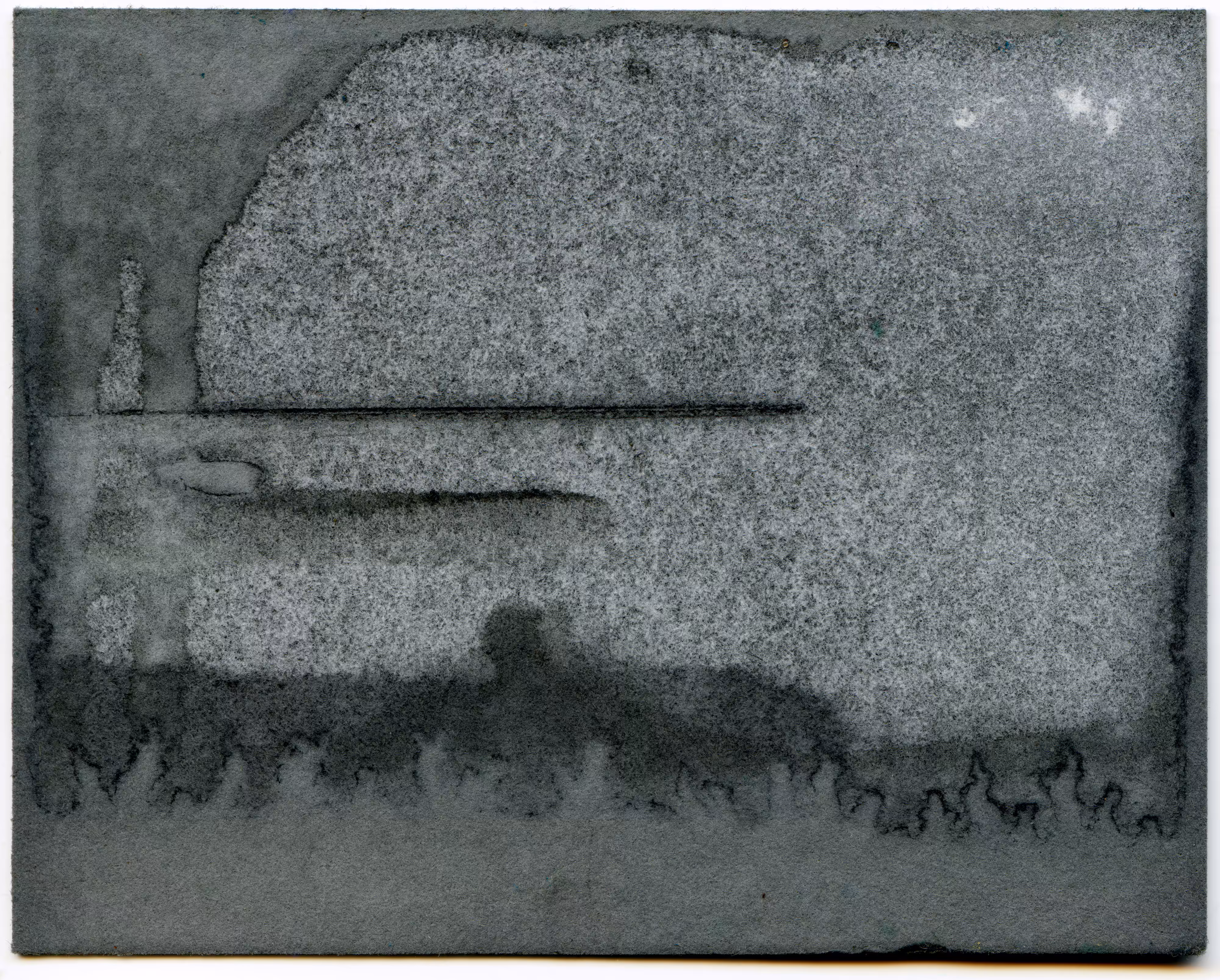 grey pigment landscape