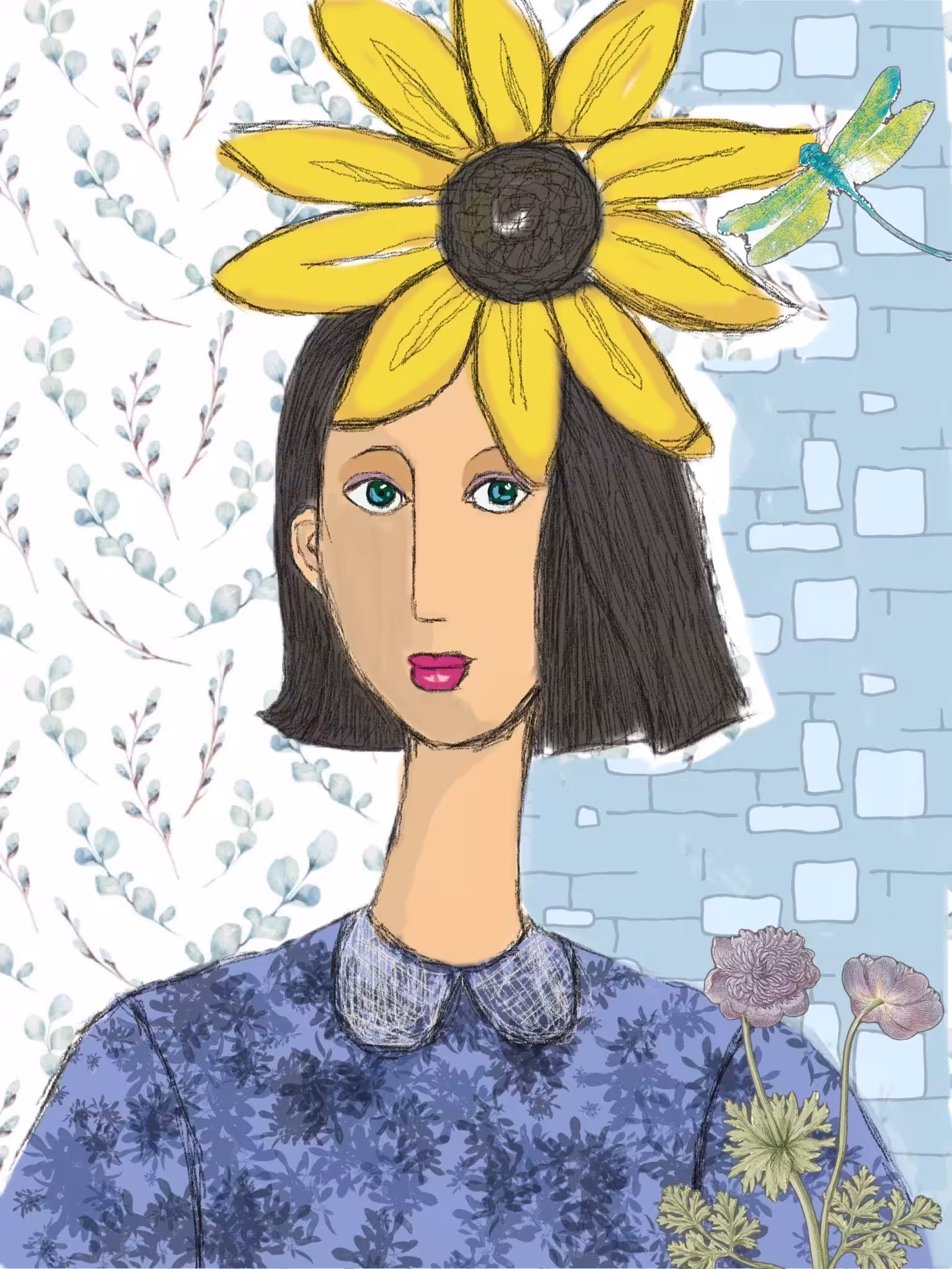 Be a flower! 