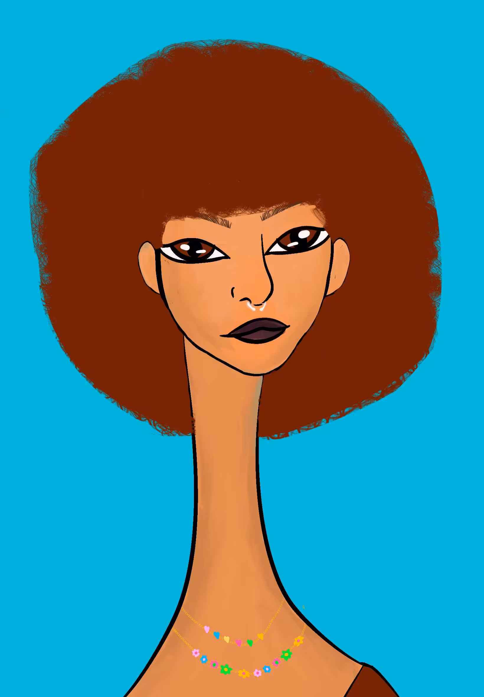 Long Neckie Ladies: Long Neckie Lady #2813