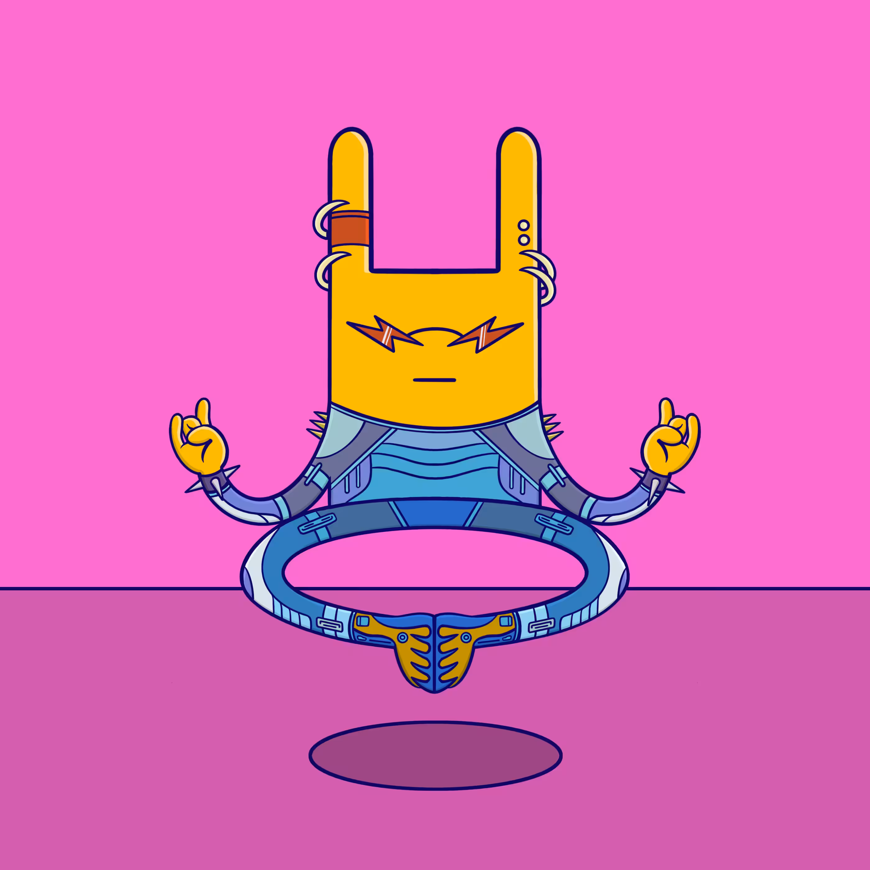 Meditation Rabbit #163
