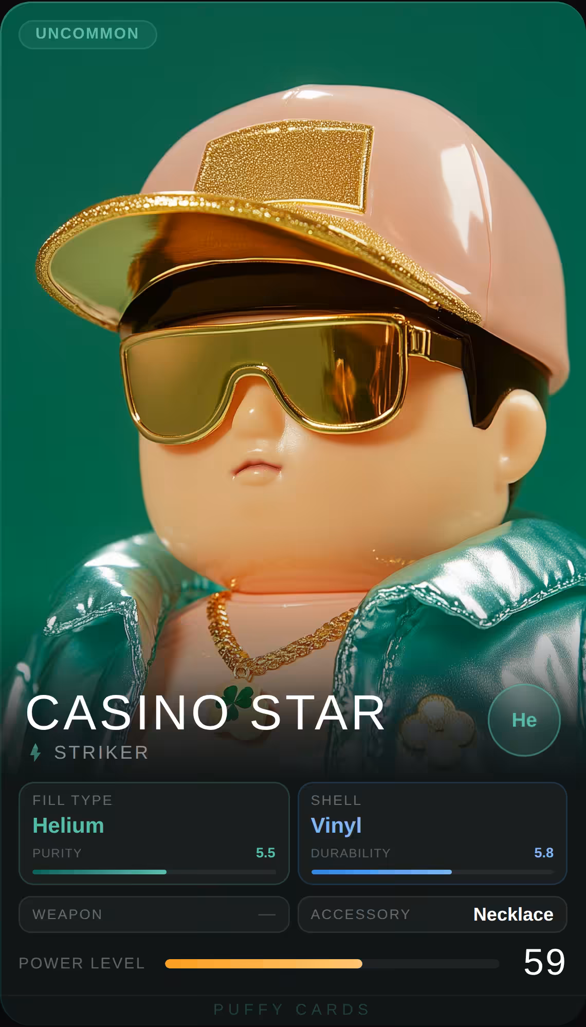 Puffy Cards: Casino Star