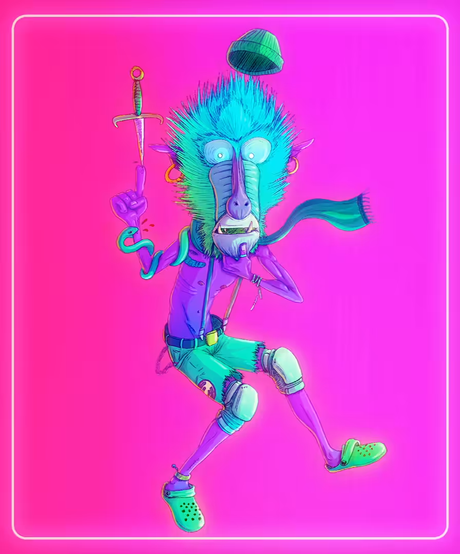 Mandrillus punk