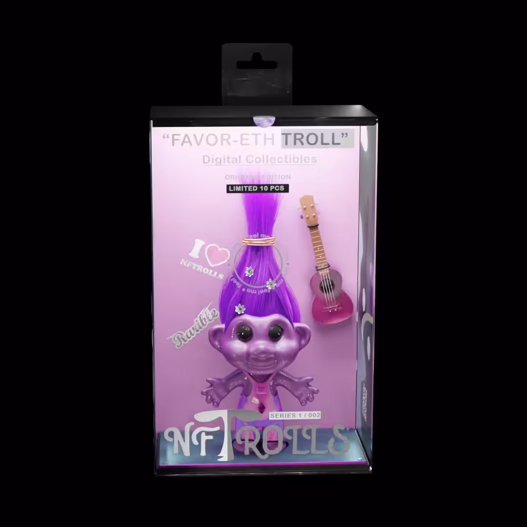 NFTroll #002 "FAVOR-ETH" - SERIES 1