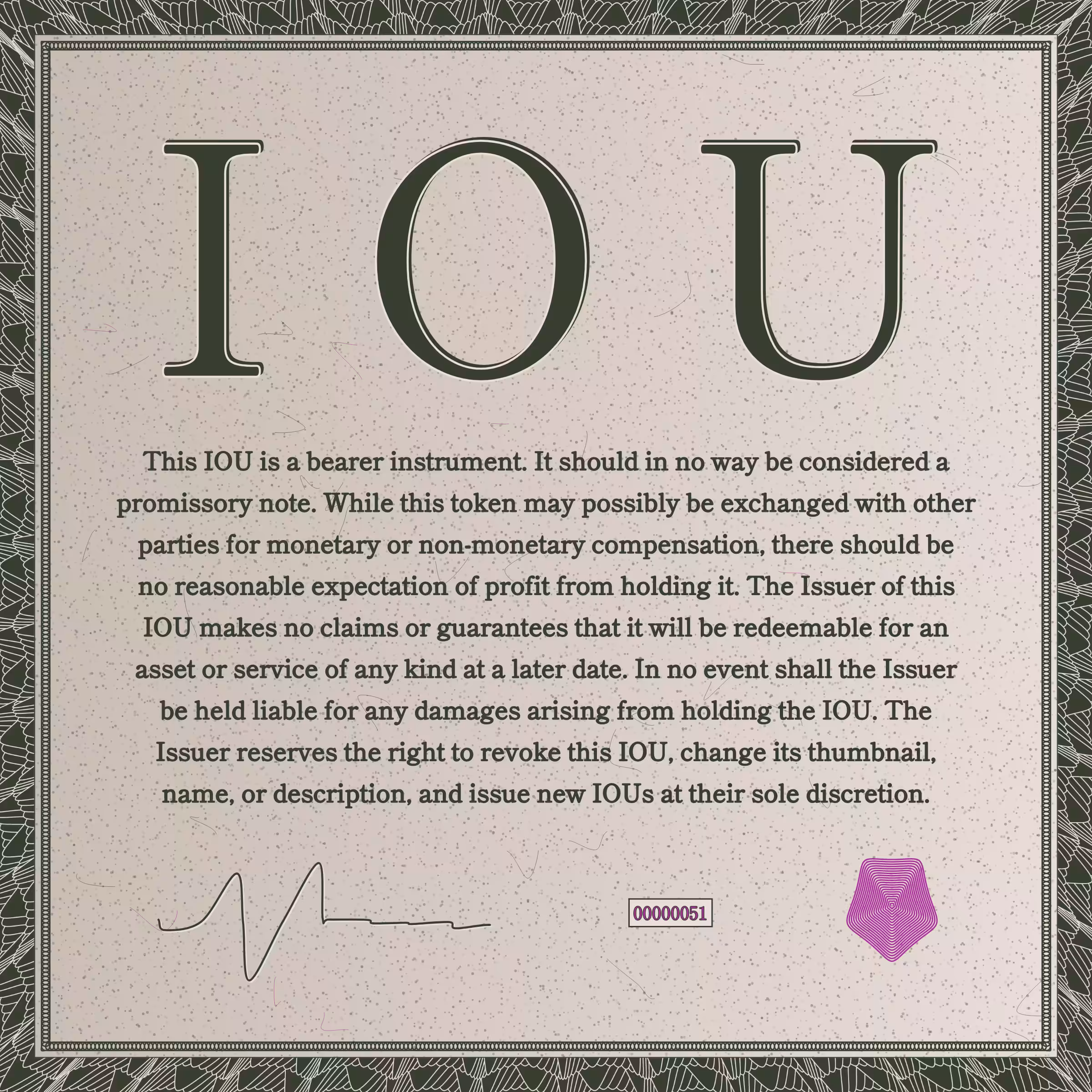 IOU #51