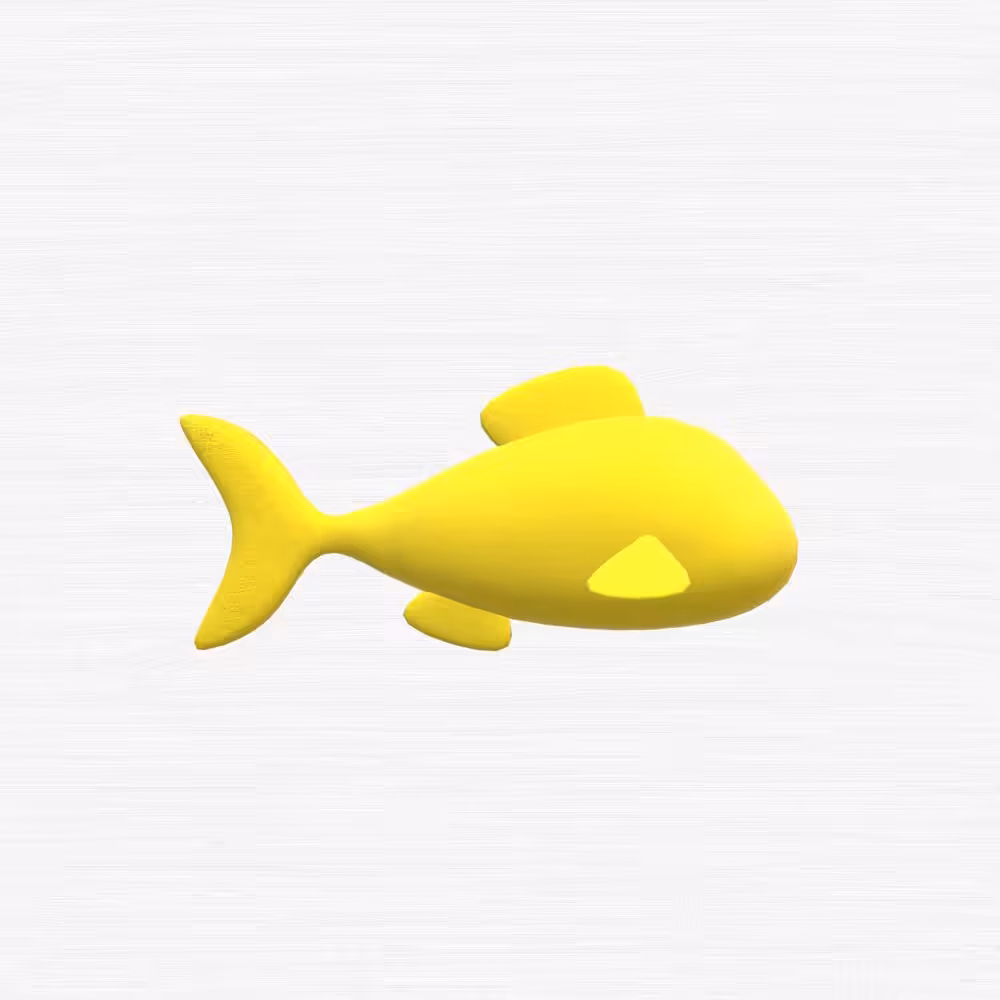 Golden Fish Says - "Catch Me If You Can"