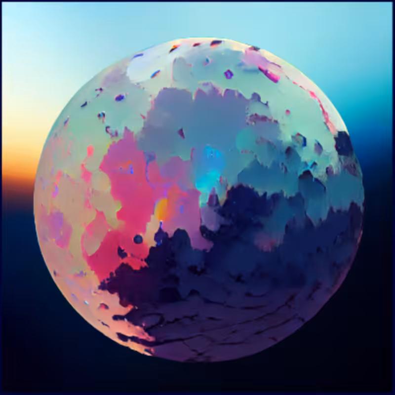 Moon Study #30