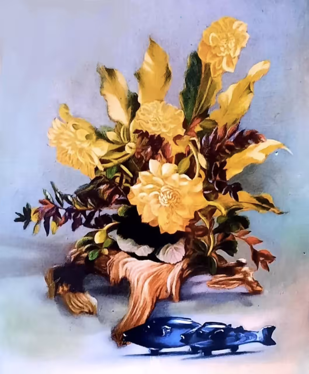 Beautiful flower basket