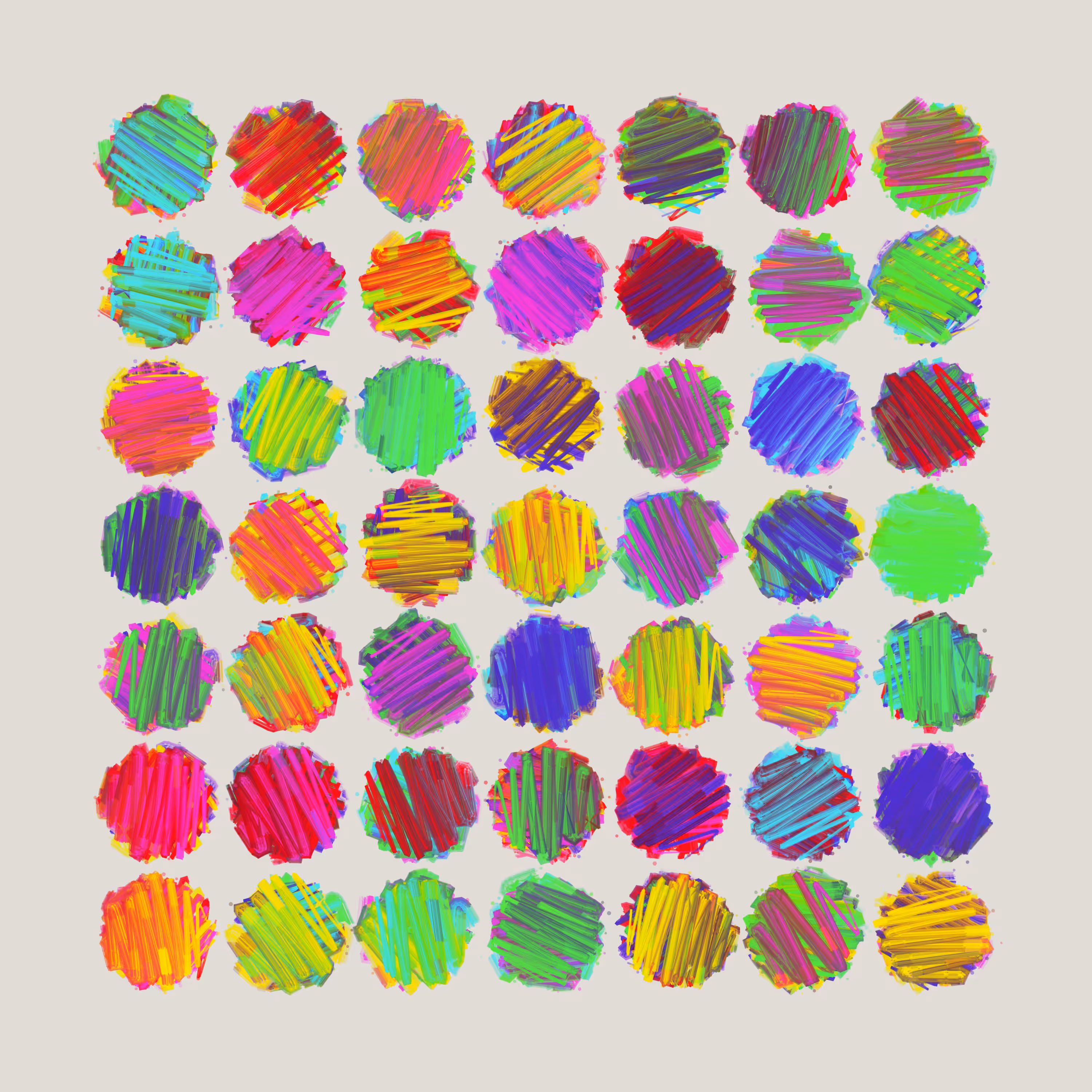 Rodeo posts: Dots, part 2