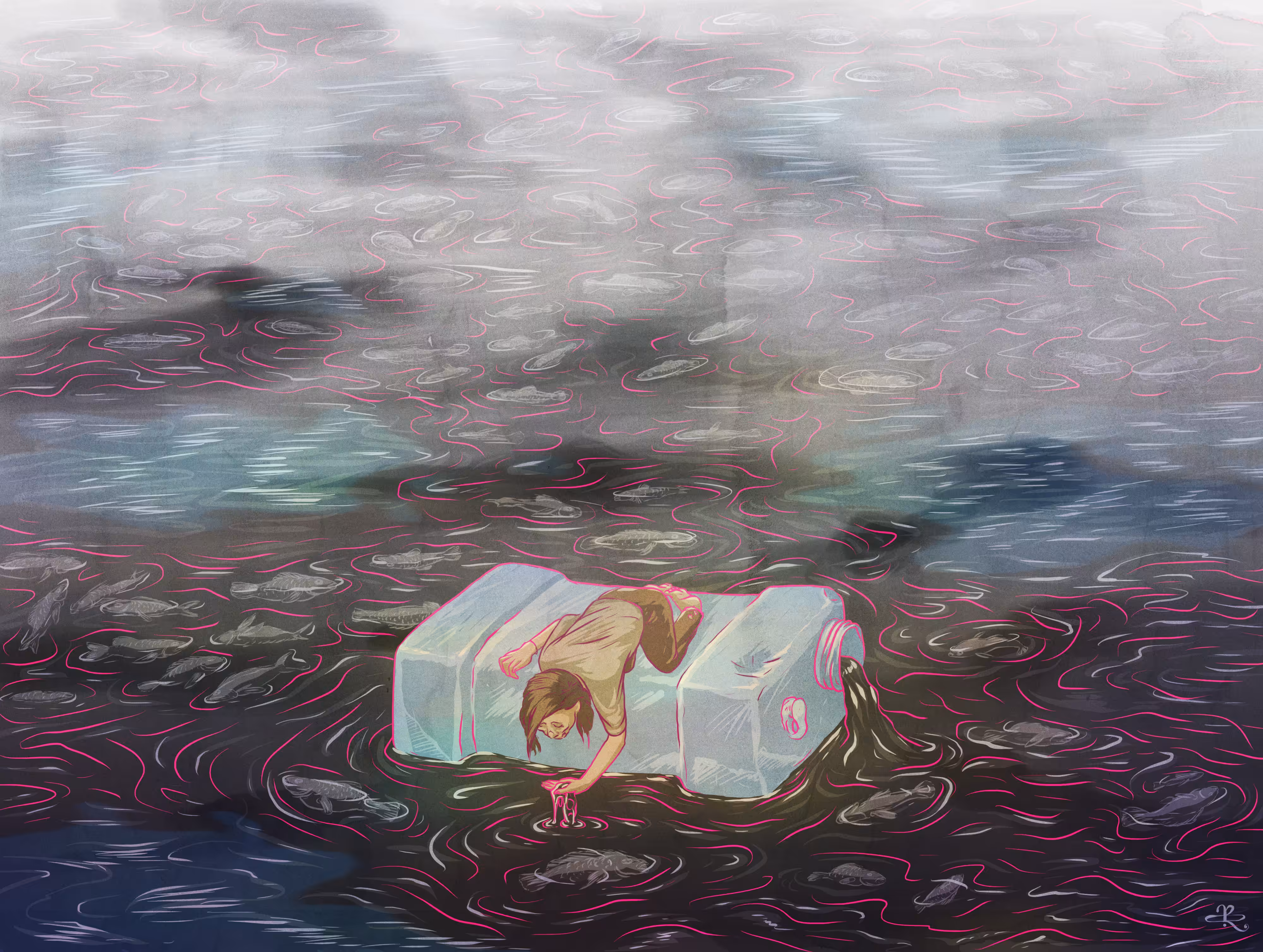 Bebe el agua(drink the water)