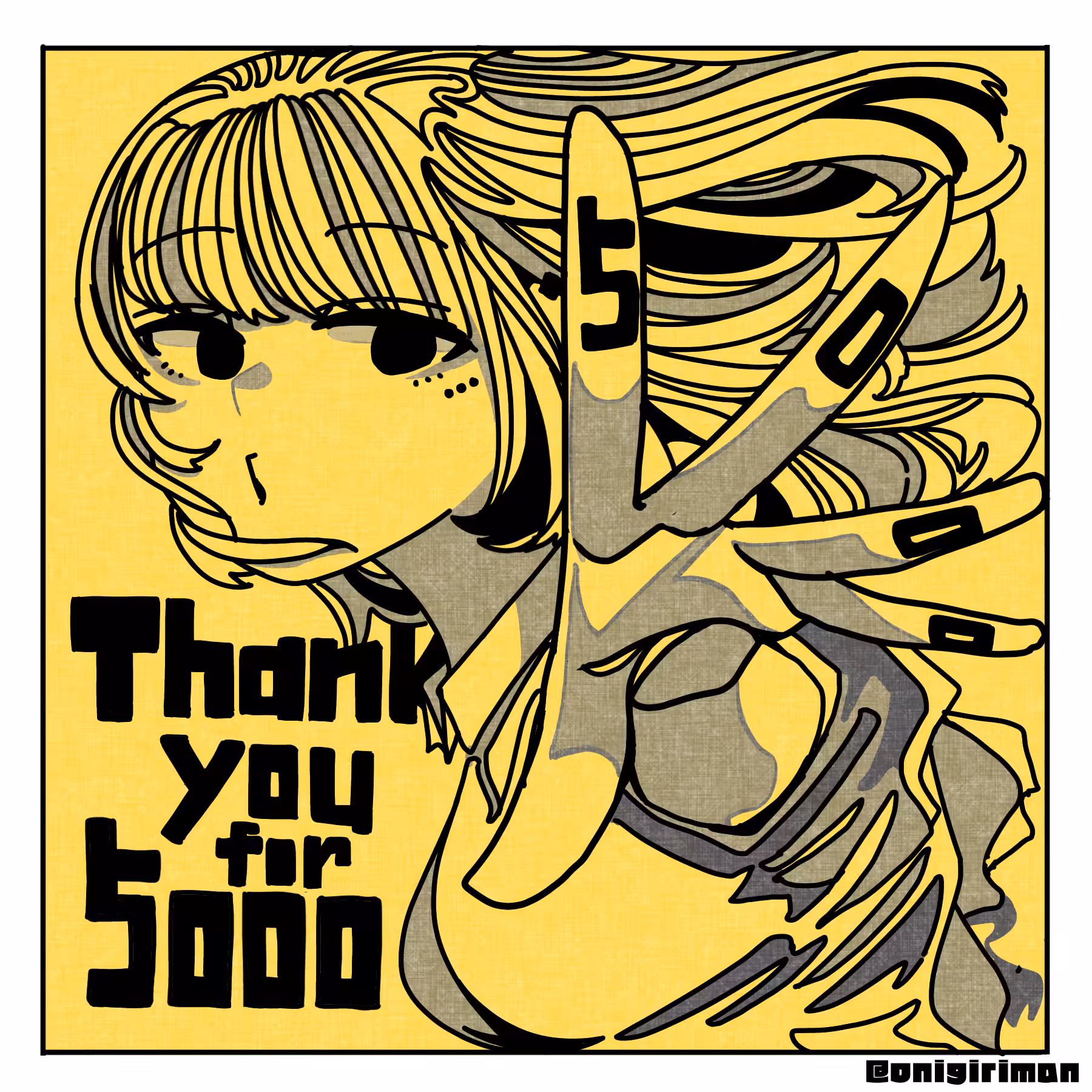 onigiriman's cute girl Collection:  5,000 Girl