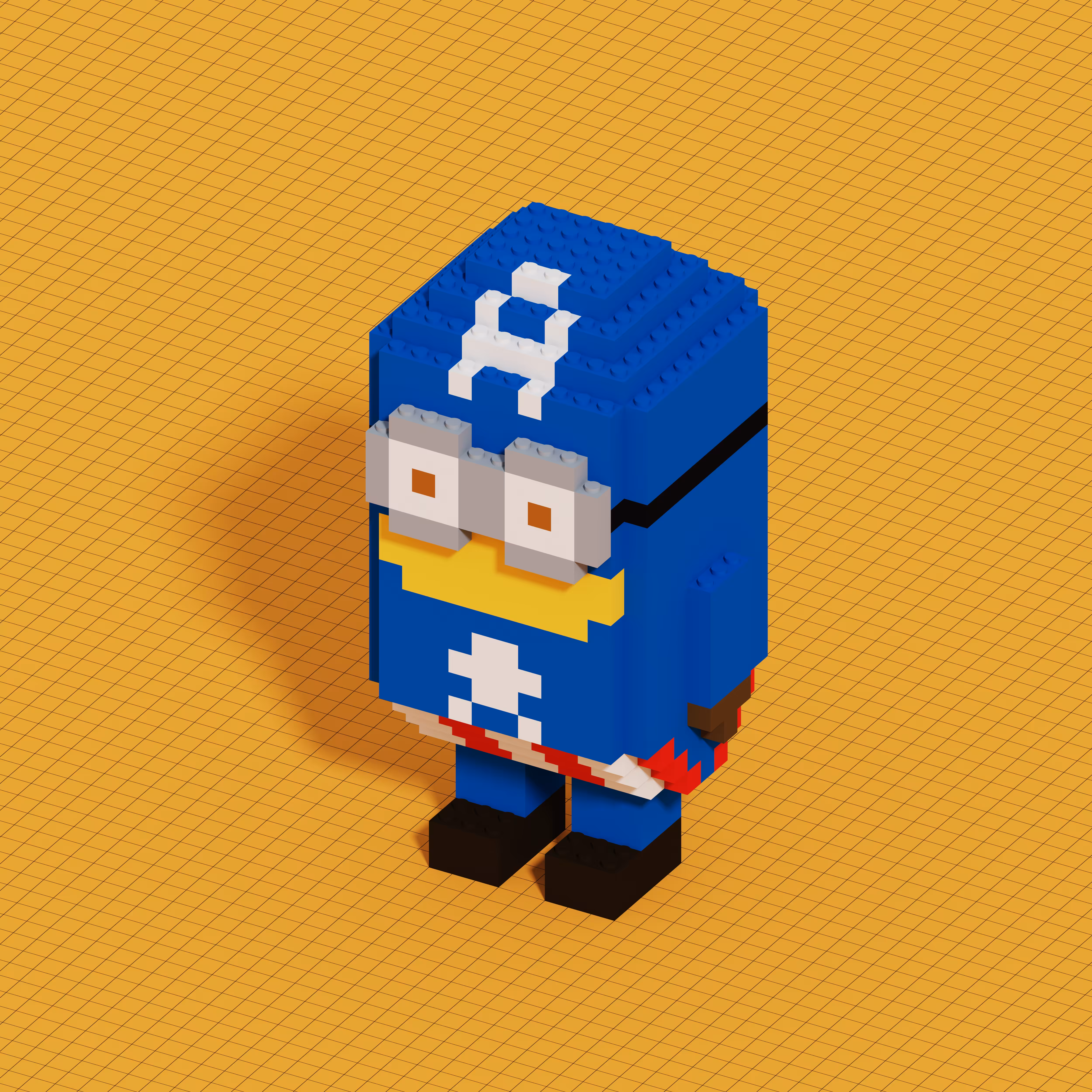 #001 minibits / Captain America