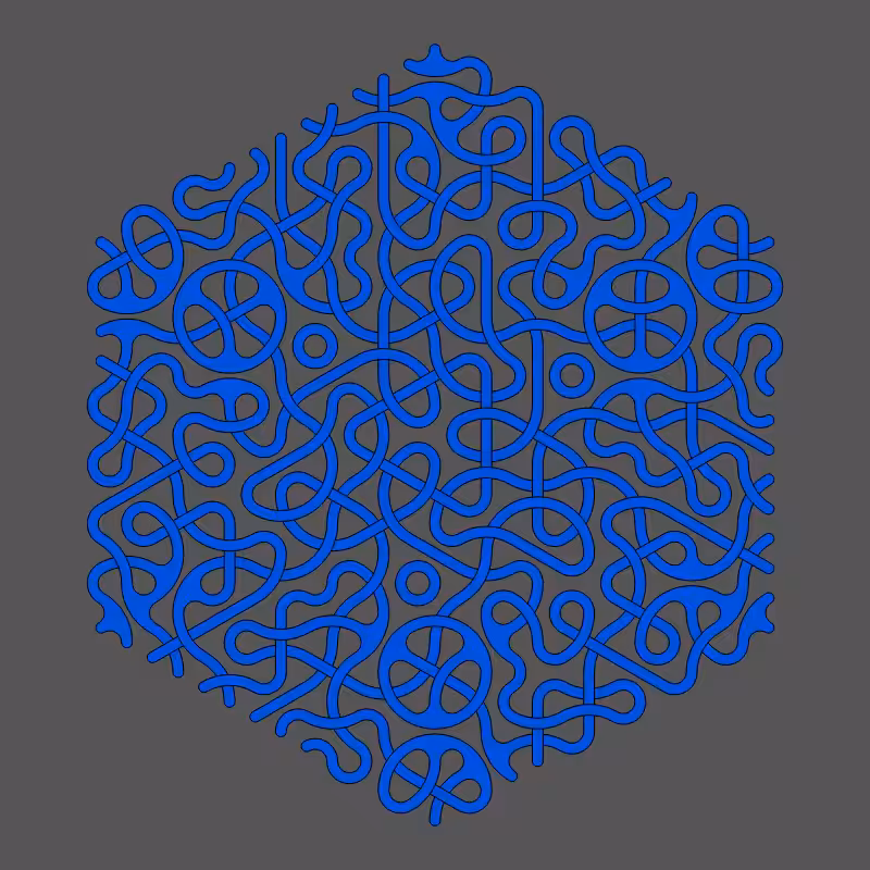Threefold Symmetry - Dark Variations #116
