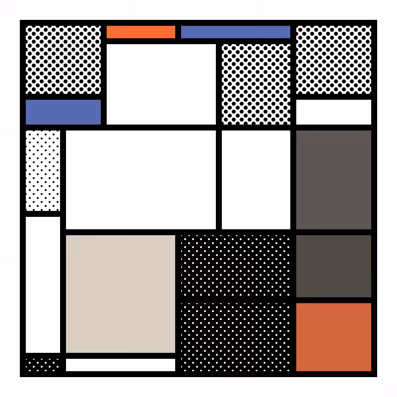 Neo-Mondrianist #9
