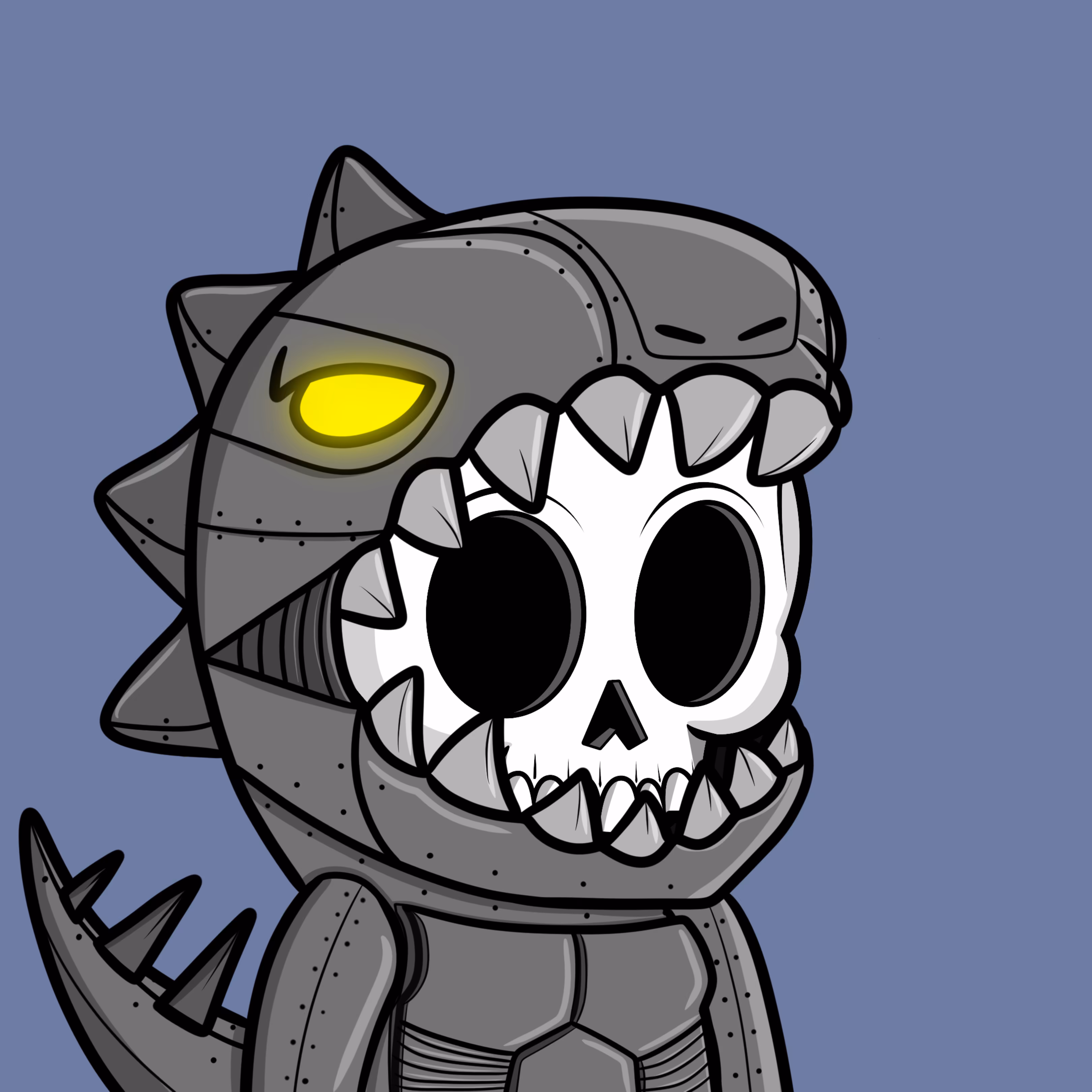 Edgar The Skeleton - Meka Gojira #397