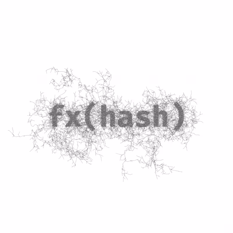 FXHASH Generative Logo #127