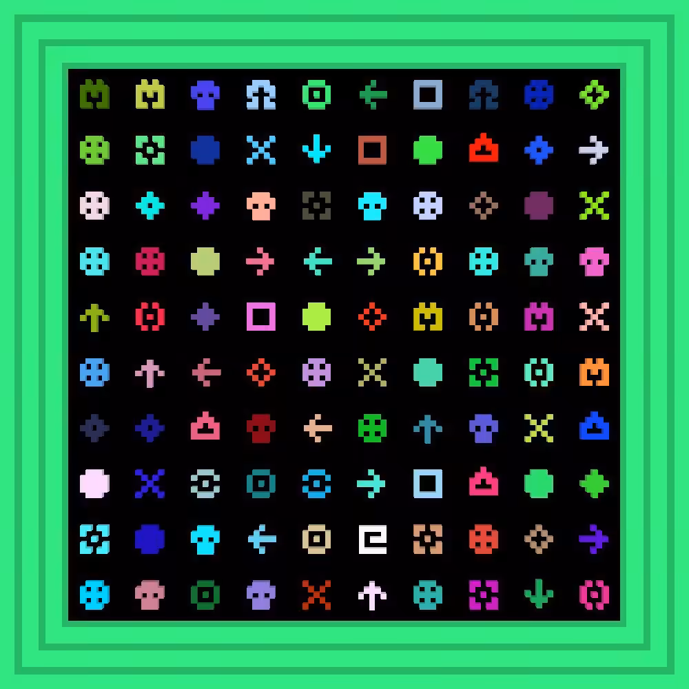 arethey.cool :: Procedural Symbols #8/1000