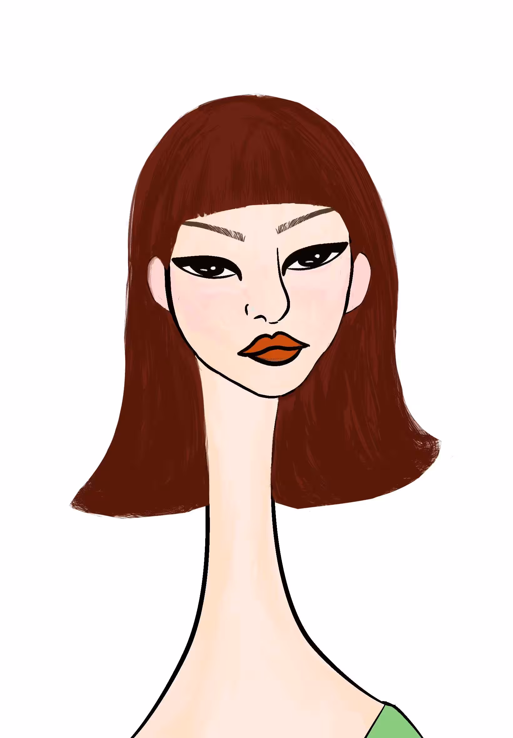 Long Neckie Ladies: Long Neckie Lady #1342