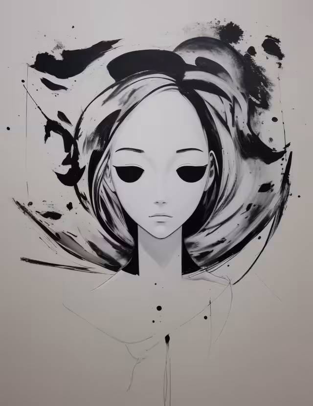 Black & White: Sadness 