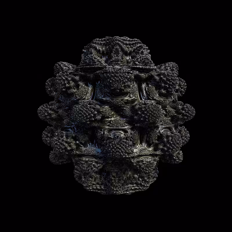 3D Form Symmetry V2 #8