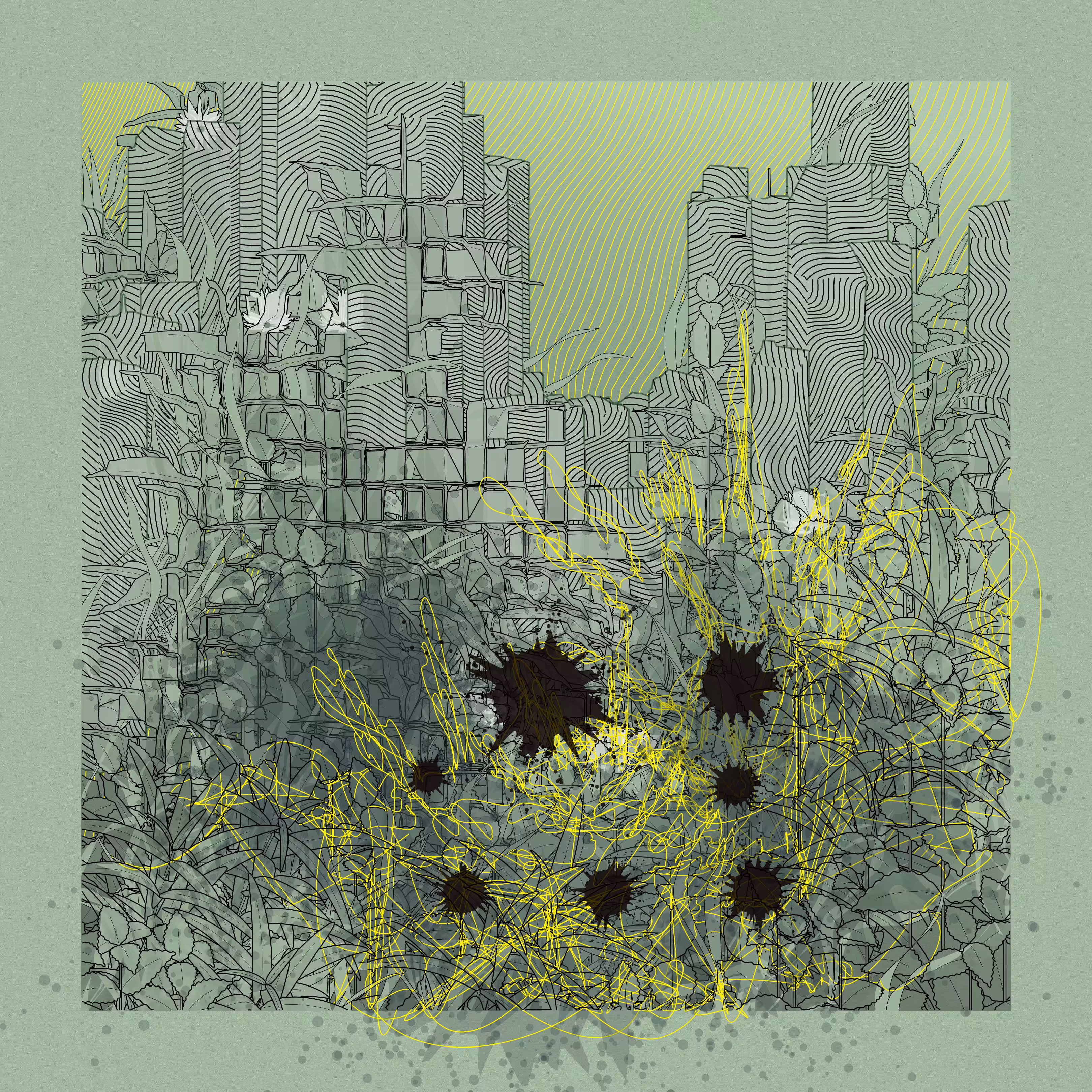 Landscape with Carbon Capture #5281