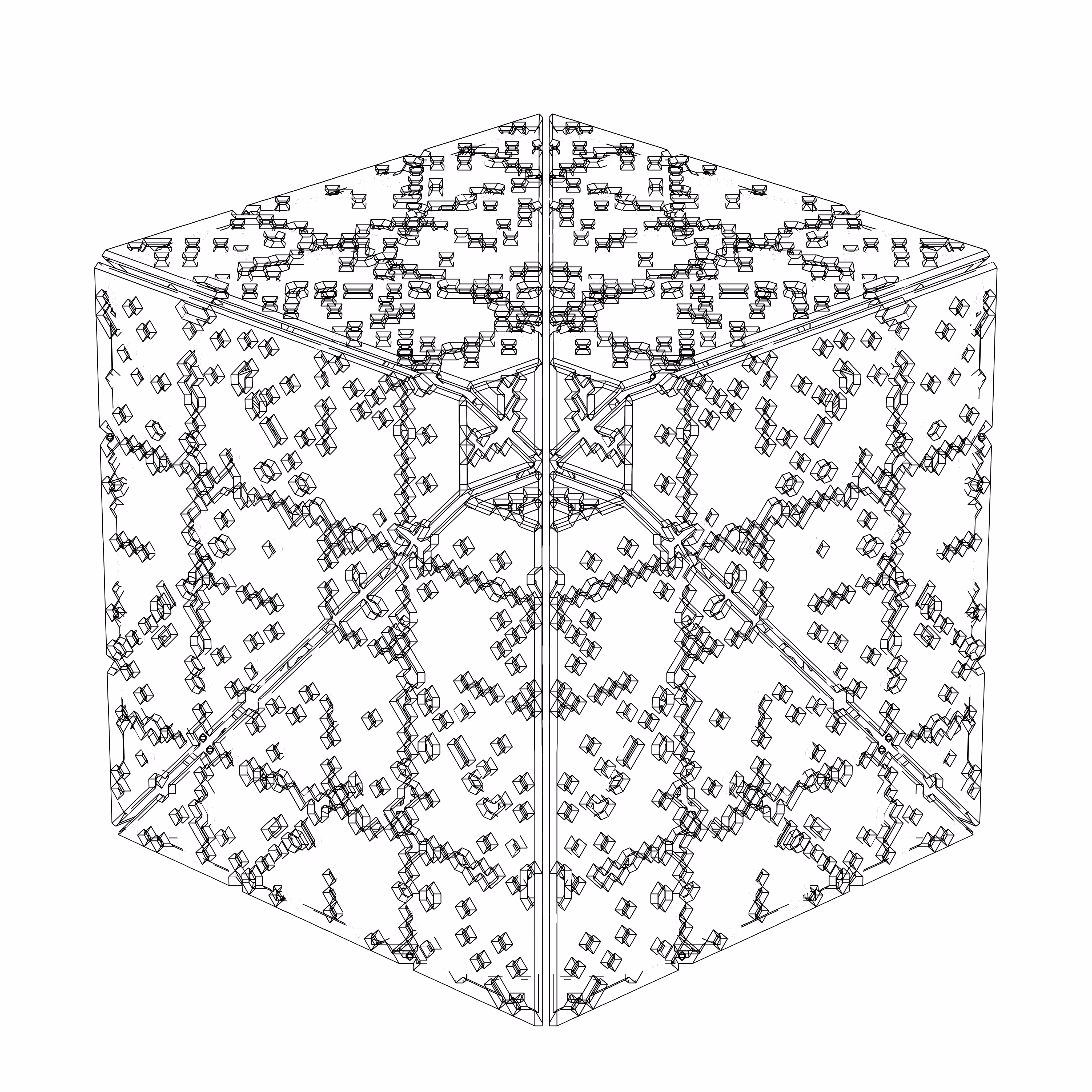 LL21 Alien Art Cube #24