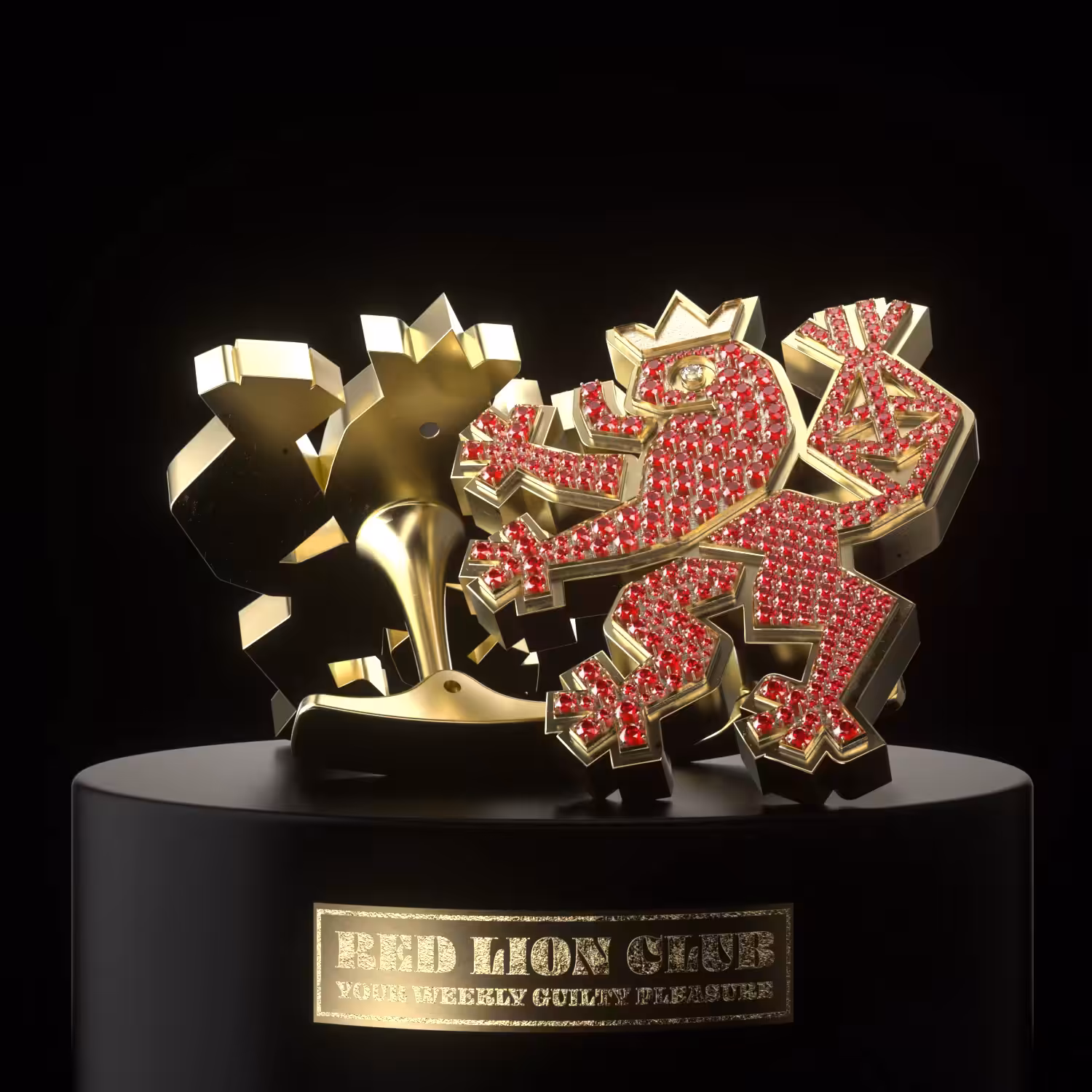 Red Lion Cufflinks