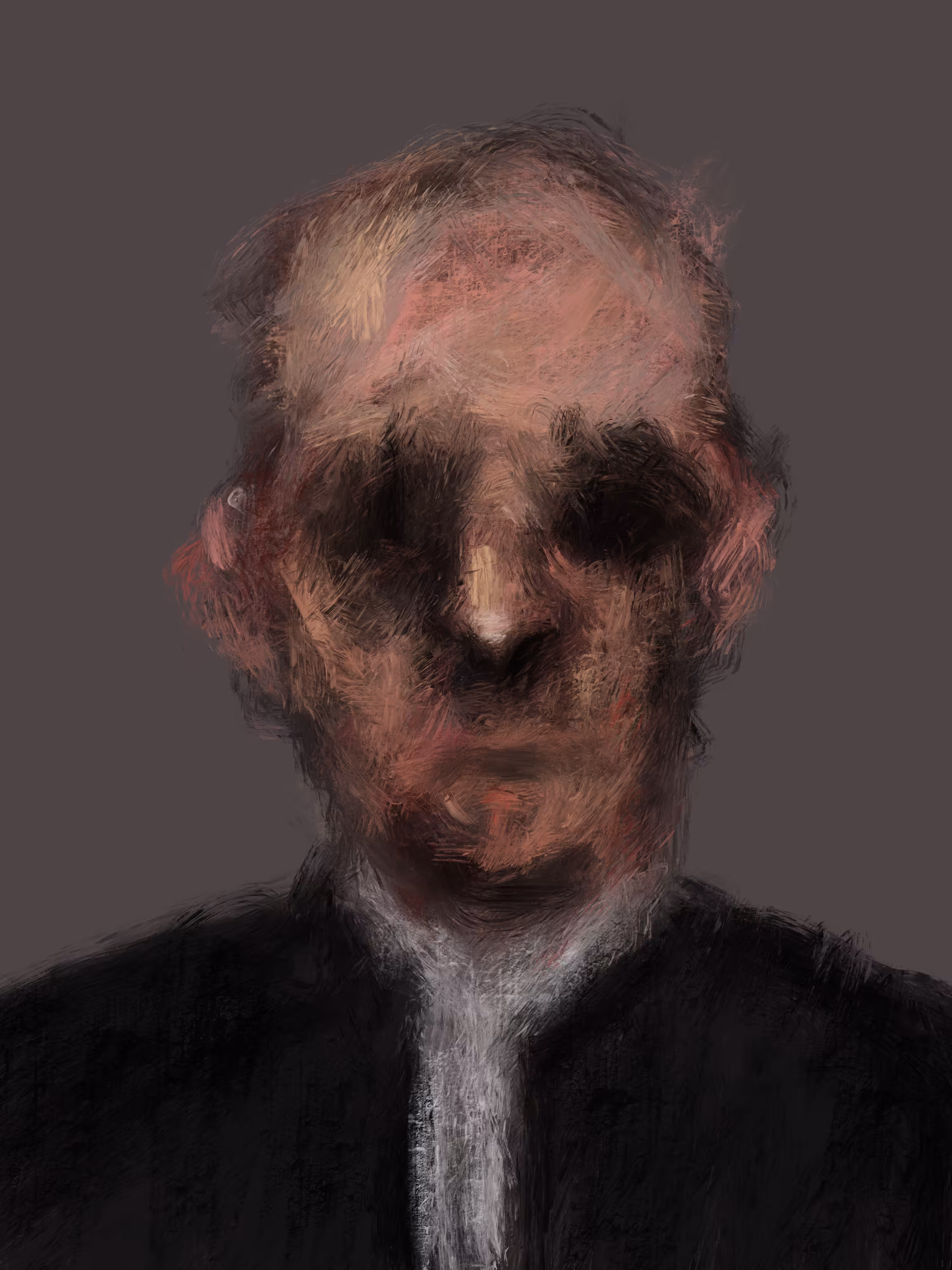 Man in black