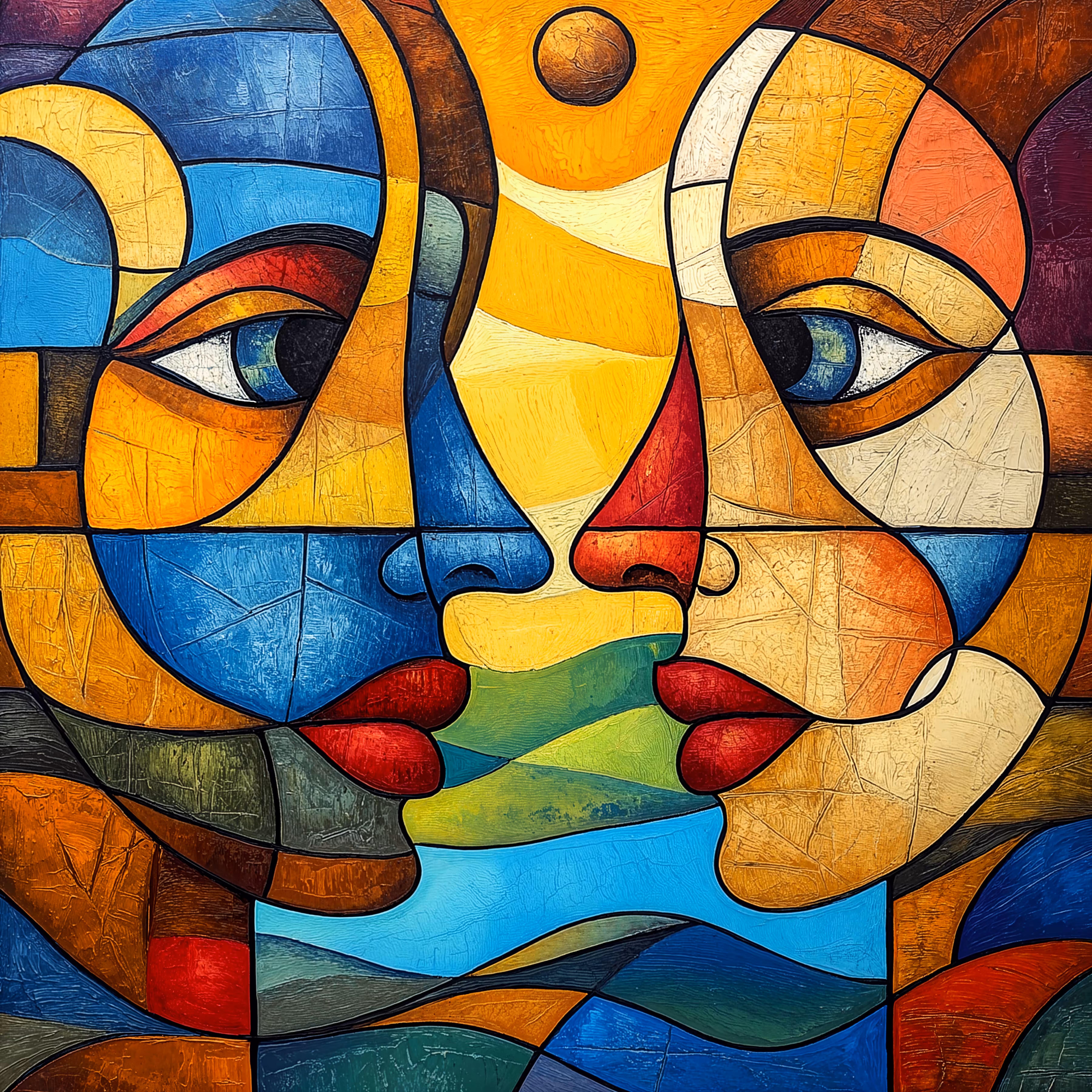 Abstract Cubist-Surrealist #20