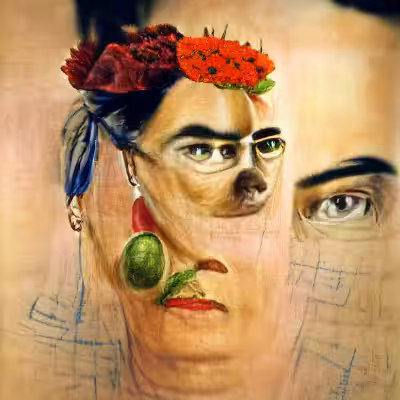 Portrait of Frida Kahlo