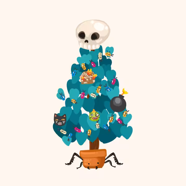 Creepy Christmas Tree For You! #10