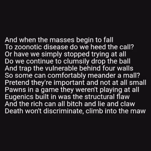 And when the masses ...