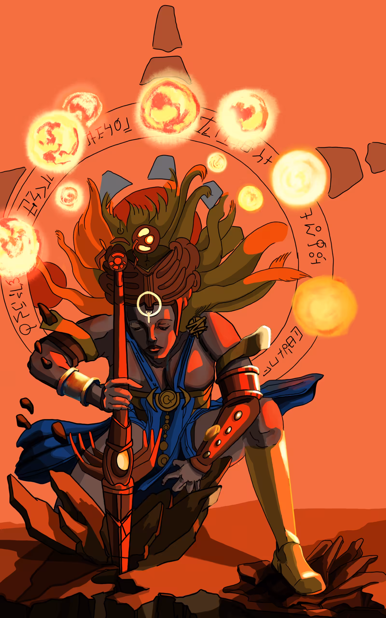 Sun Queen # II