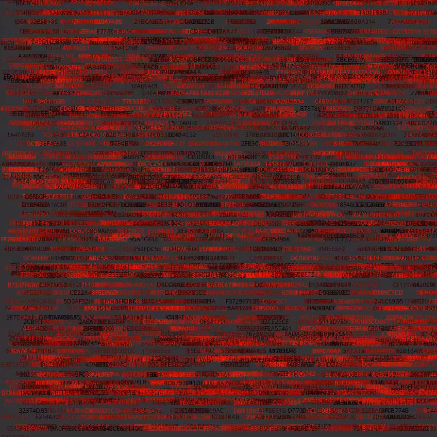 Painting by Random Hexadecimal Numbers #22