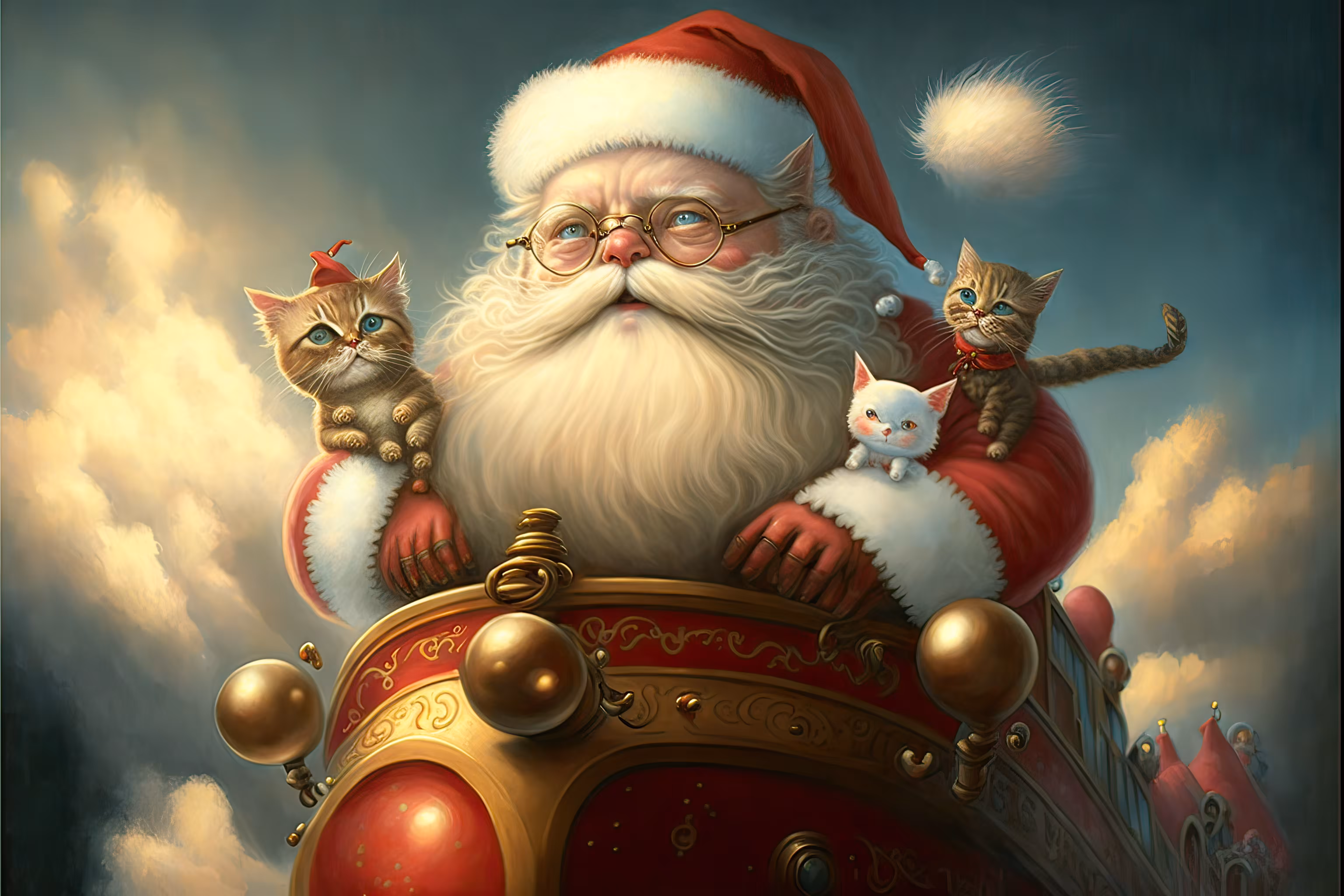 Santa Chose The Kittens This Year
