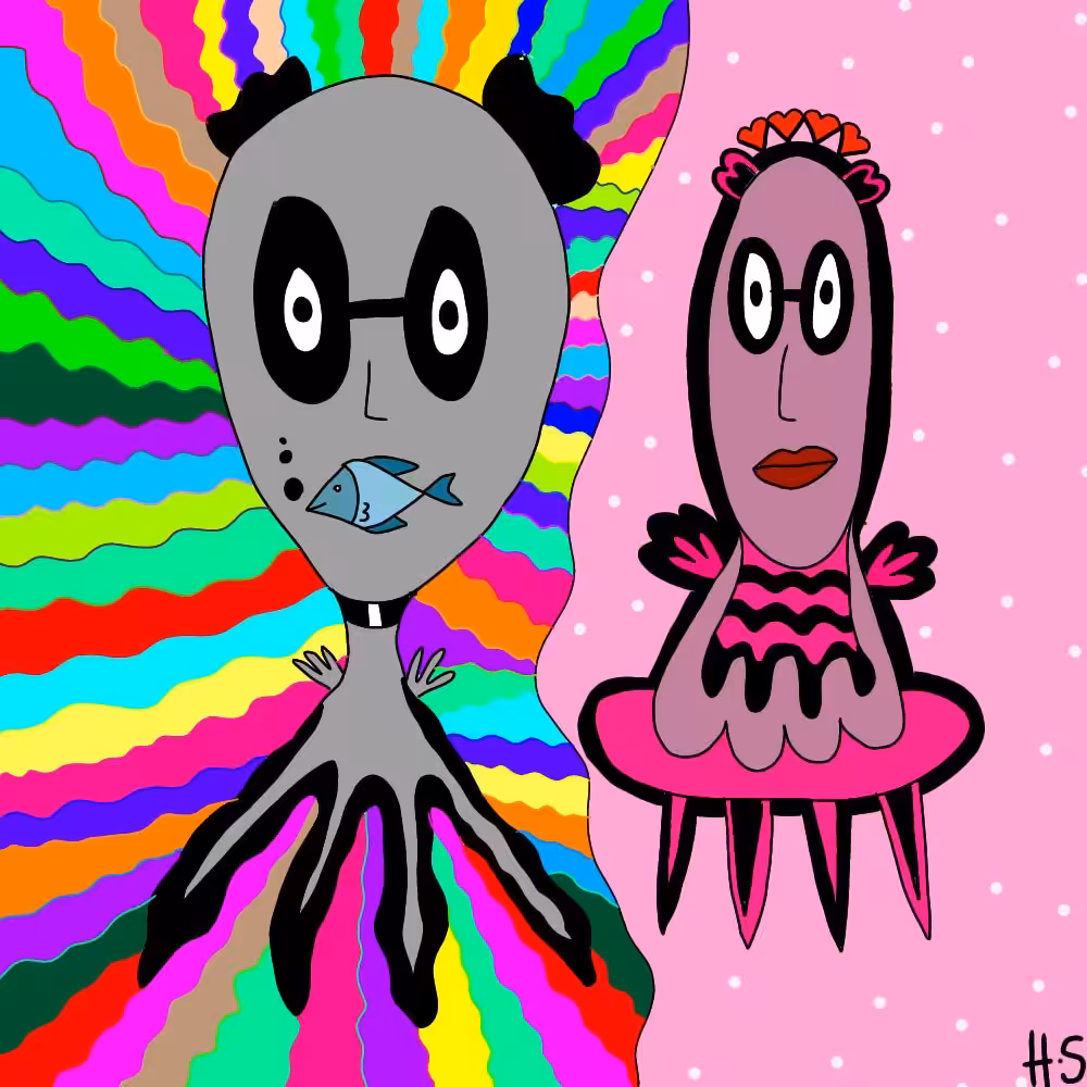 Life of mandala : The funny lovers
