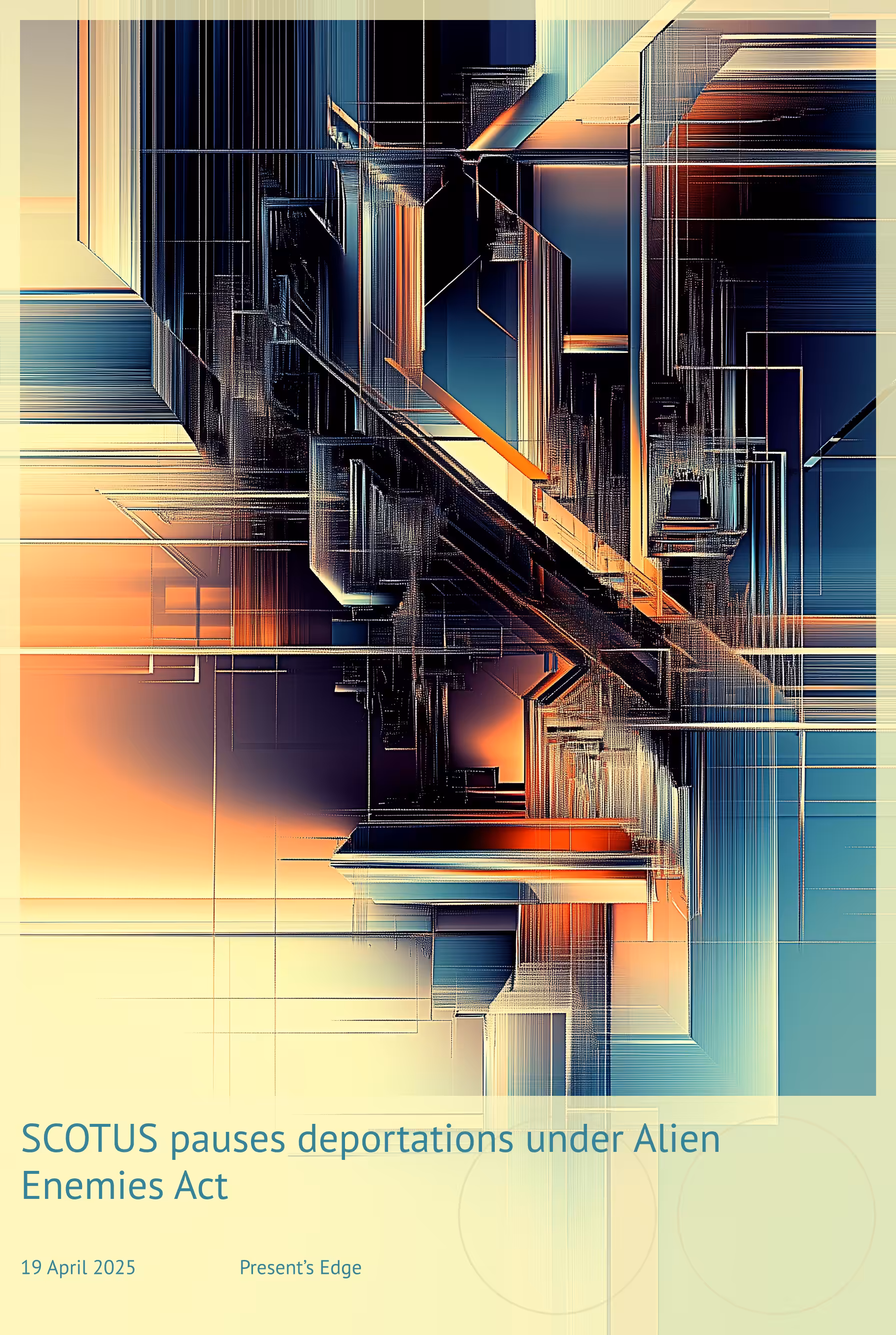 19 April 2025