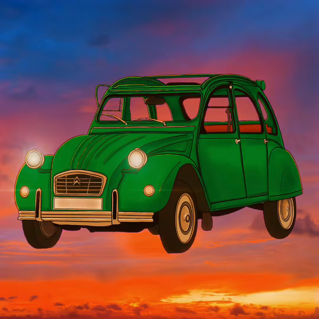 Citroën 3cv summer  