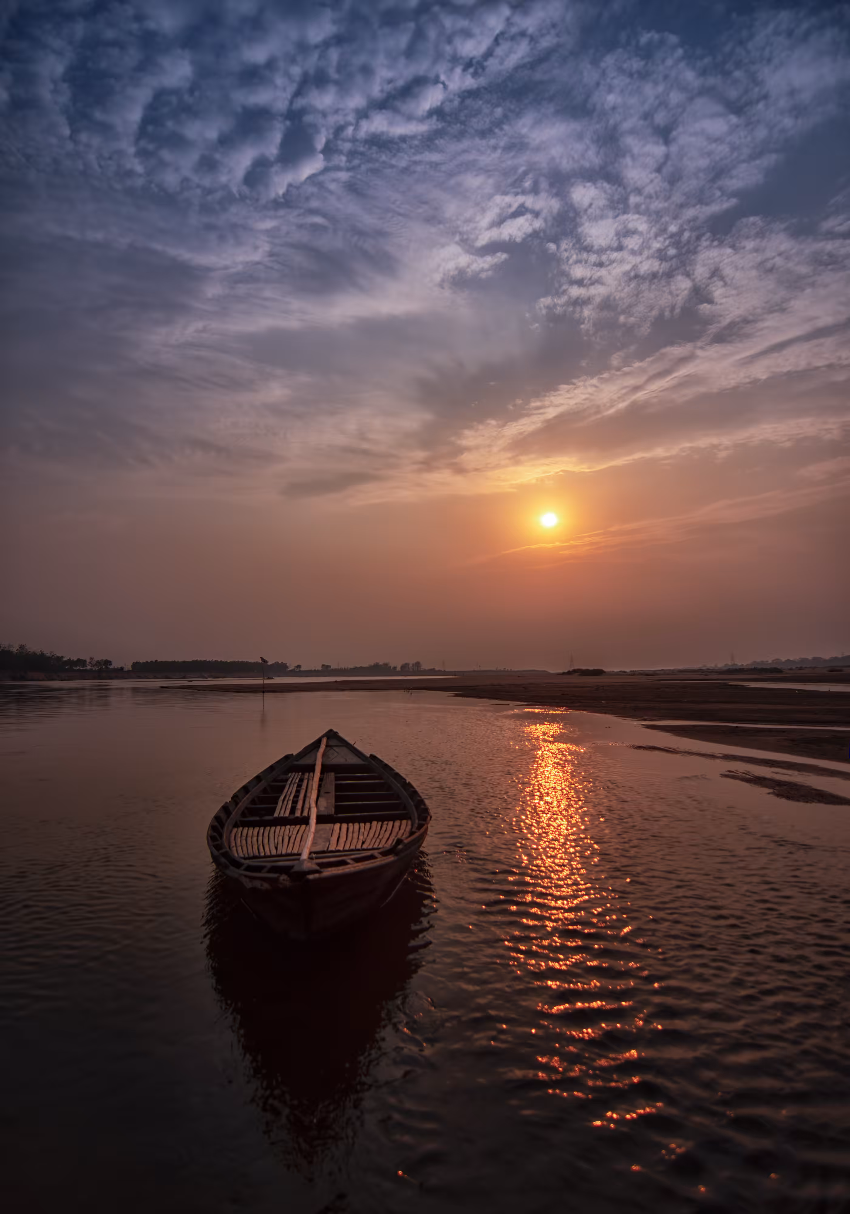 The Sunset & The Boat #1