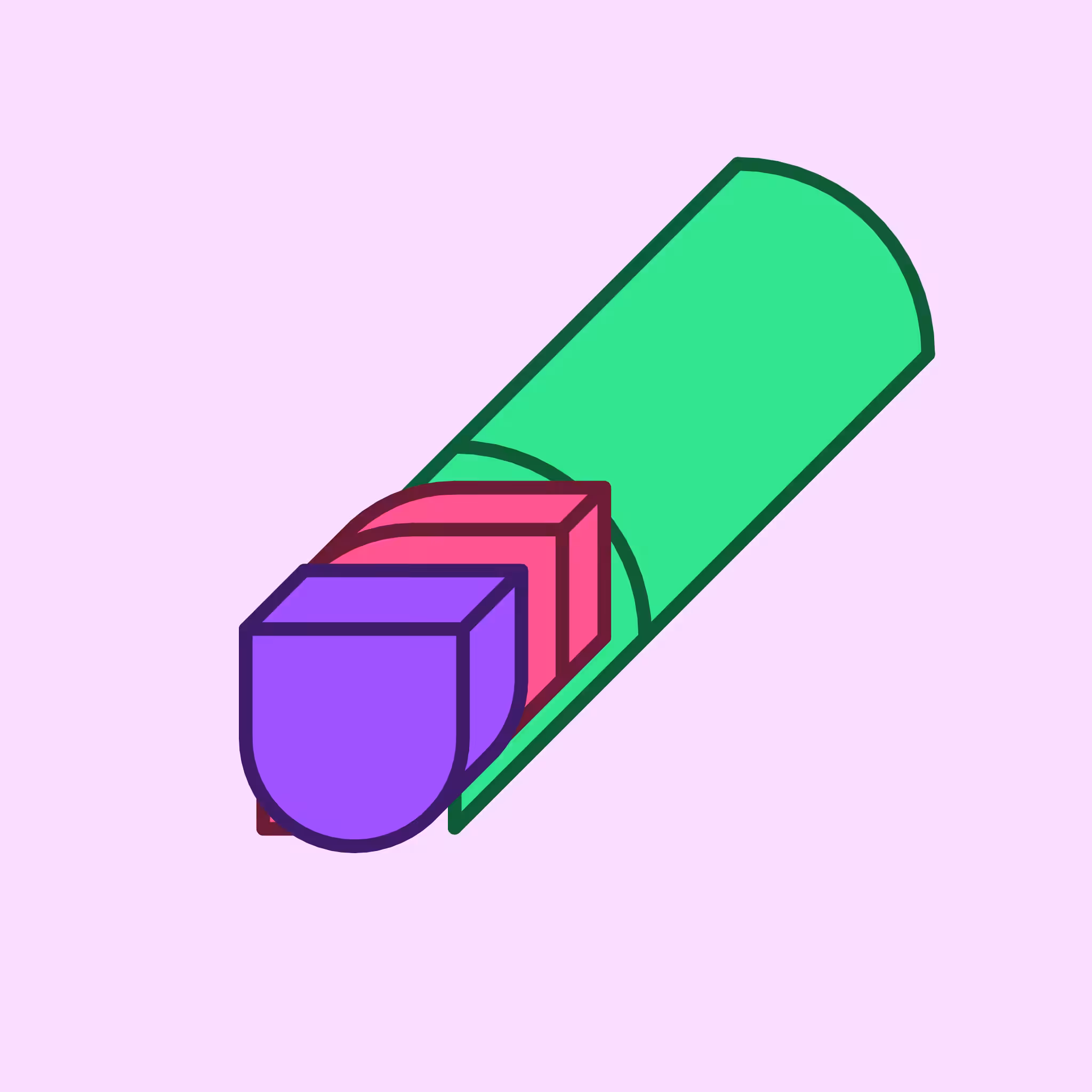 Calm shapes #1618