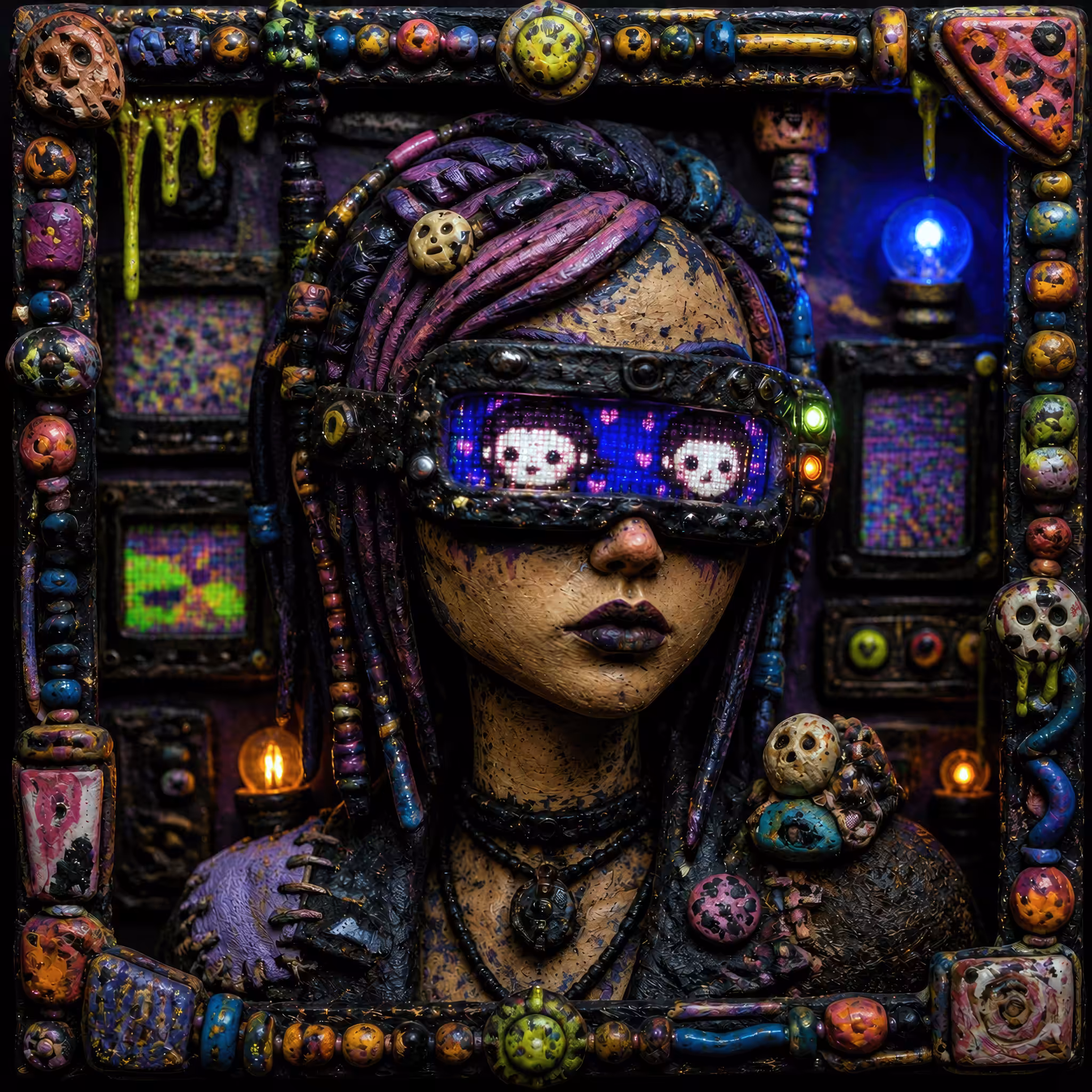 Acid Punks: 64 Bits of Clay Emulation #48